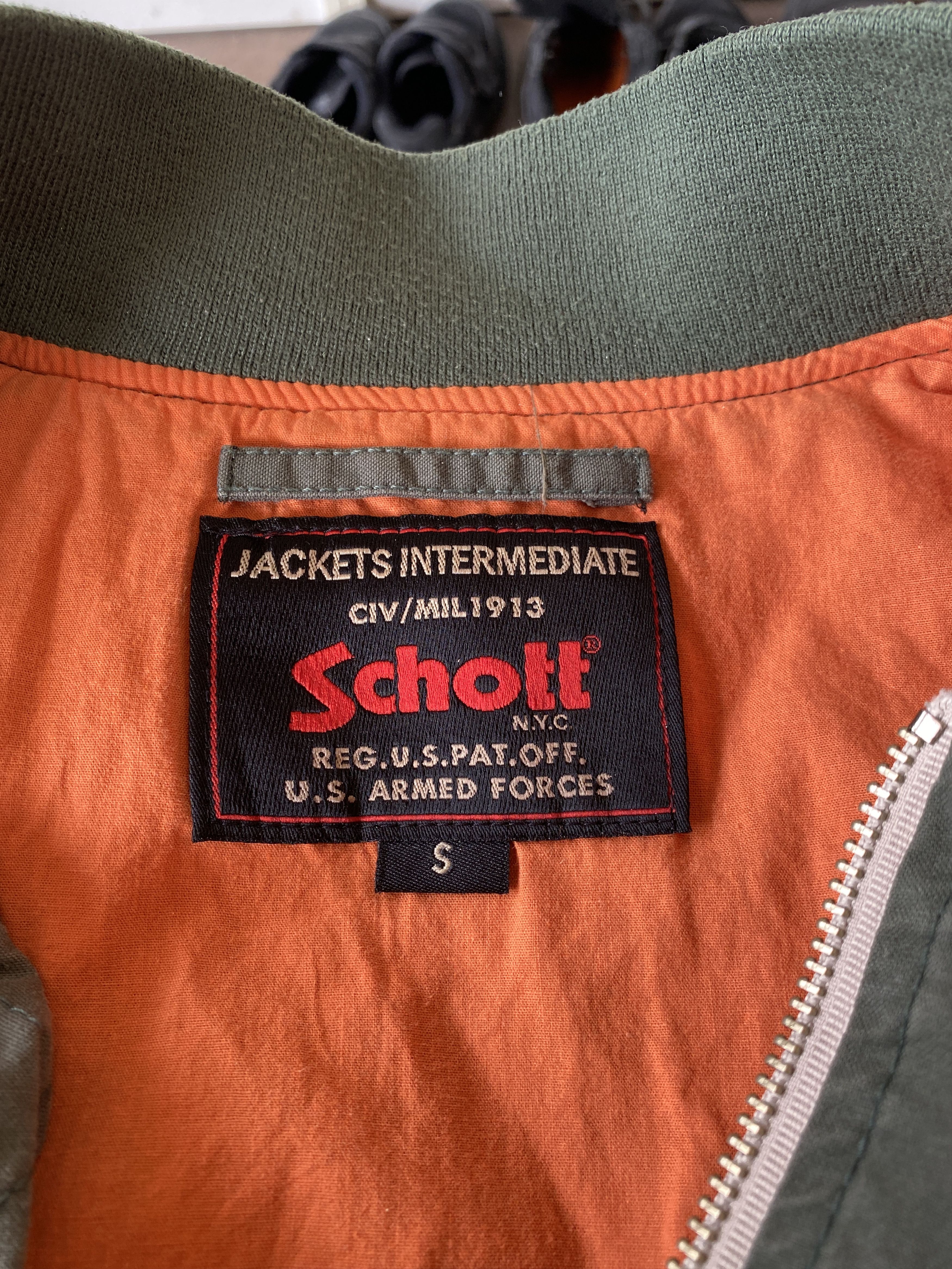 Schott SCHOTT BOMBER STYLE JACKET Size US M / EU 48-50 / 2 - 10 Thumbnail