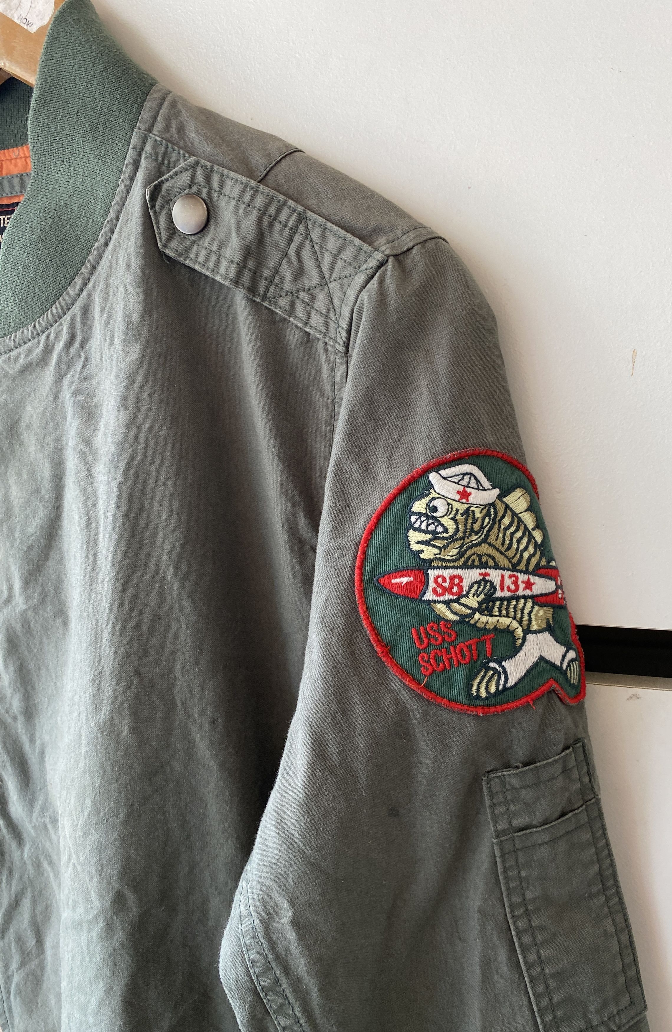 Schott SCHOTT BOMBER STYLE JACKET Size US M / EU 48-50 / 2 - 4 Thumbnail