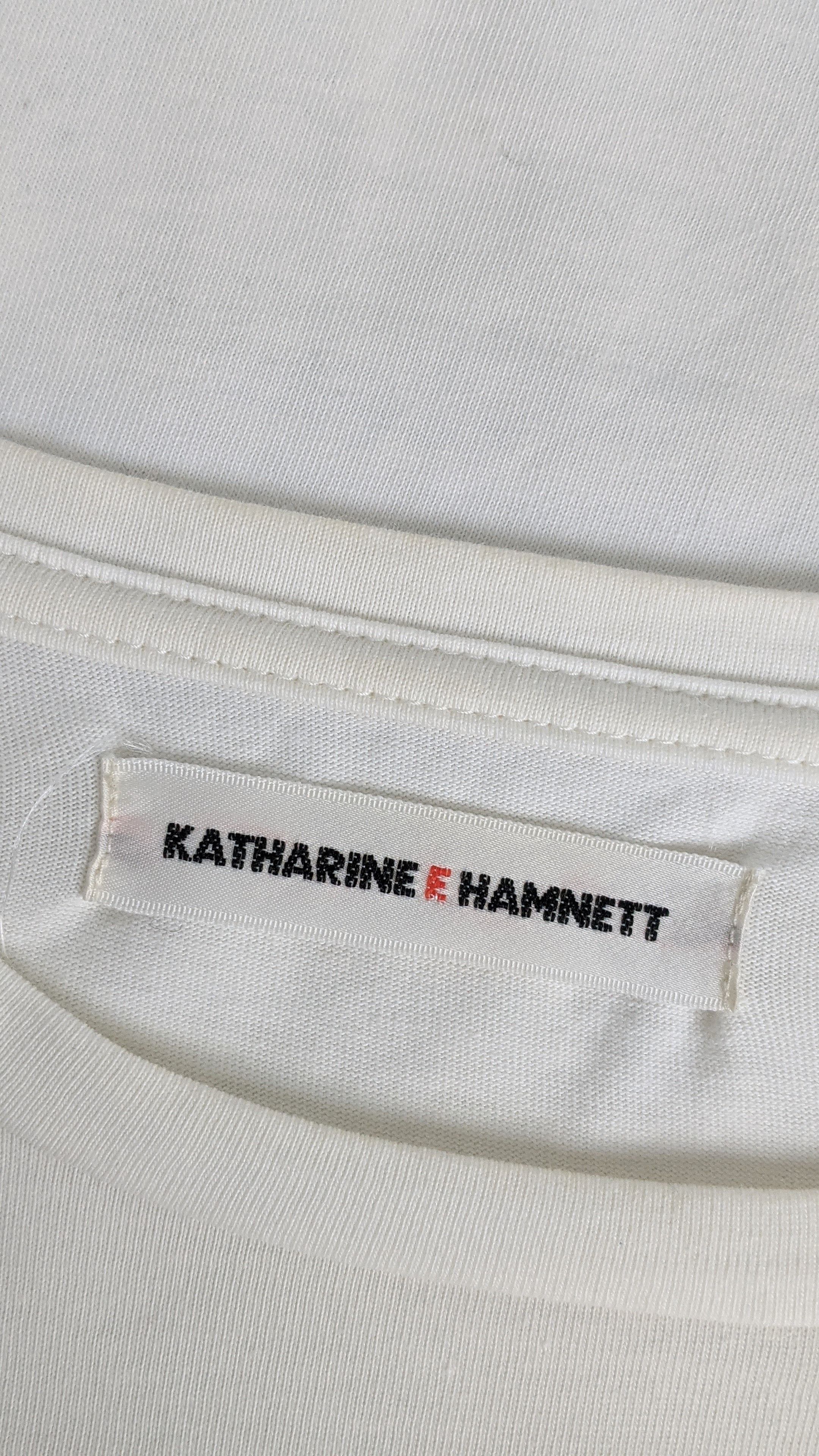 Katharine Hamnett London Katherine Hamnett Trainspotting Choose Love Shirt Size US S / EU 44-46 / 1 - 5 Thumbnail