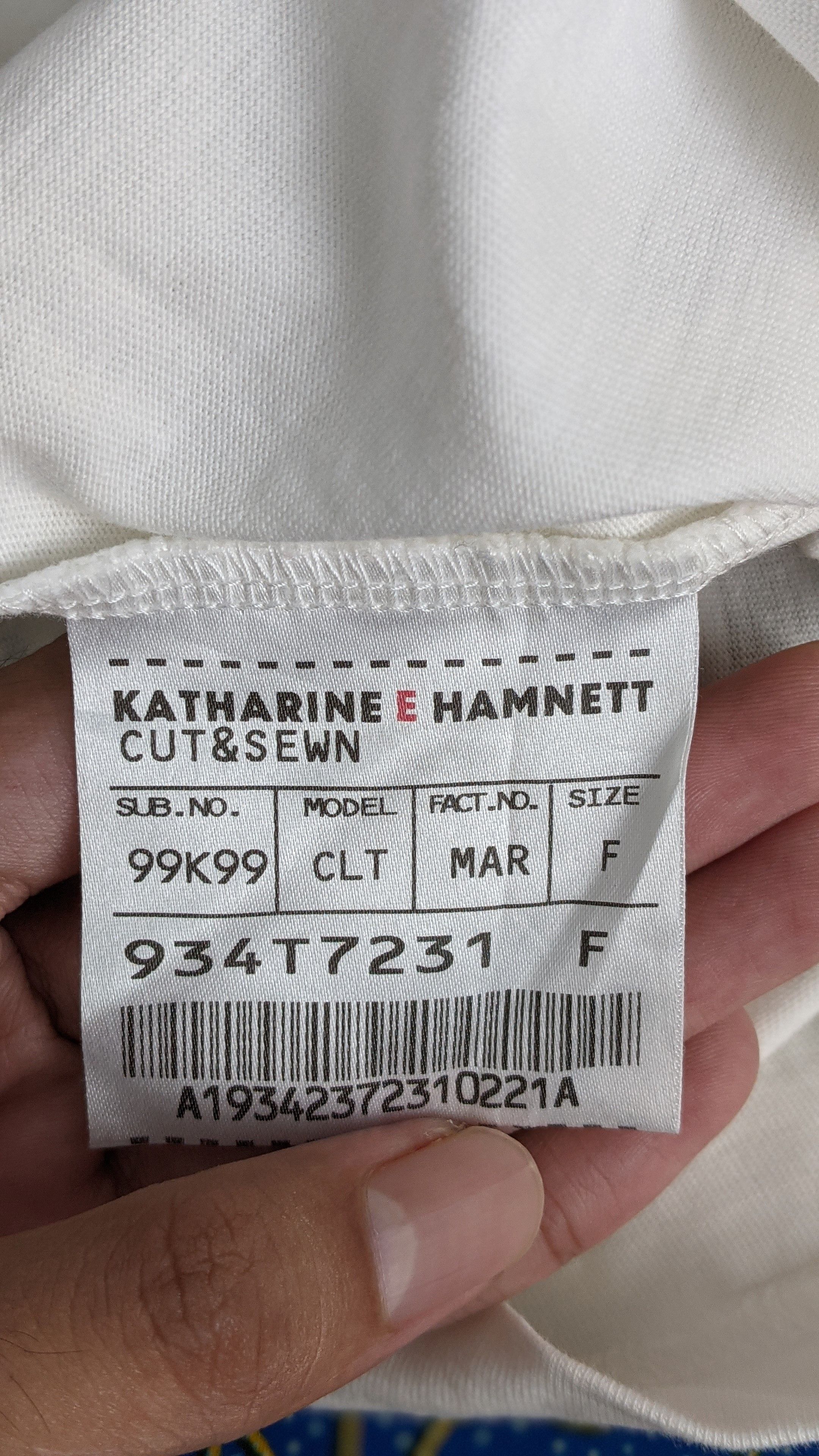 Katharine Hamnett London Katherine Hamnett Trainspotting Choose Love Shirt Size US S / EU 44-46 / 1 - 6 Thumbnail