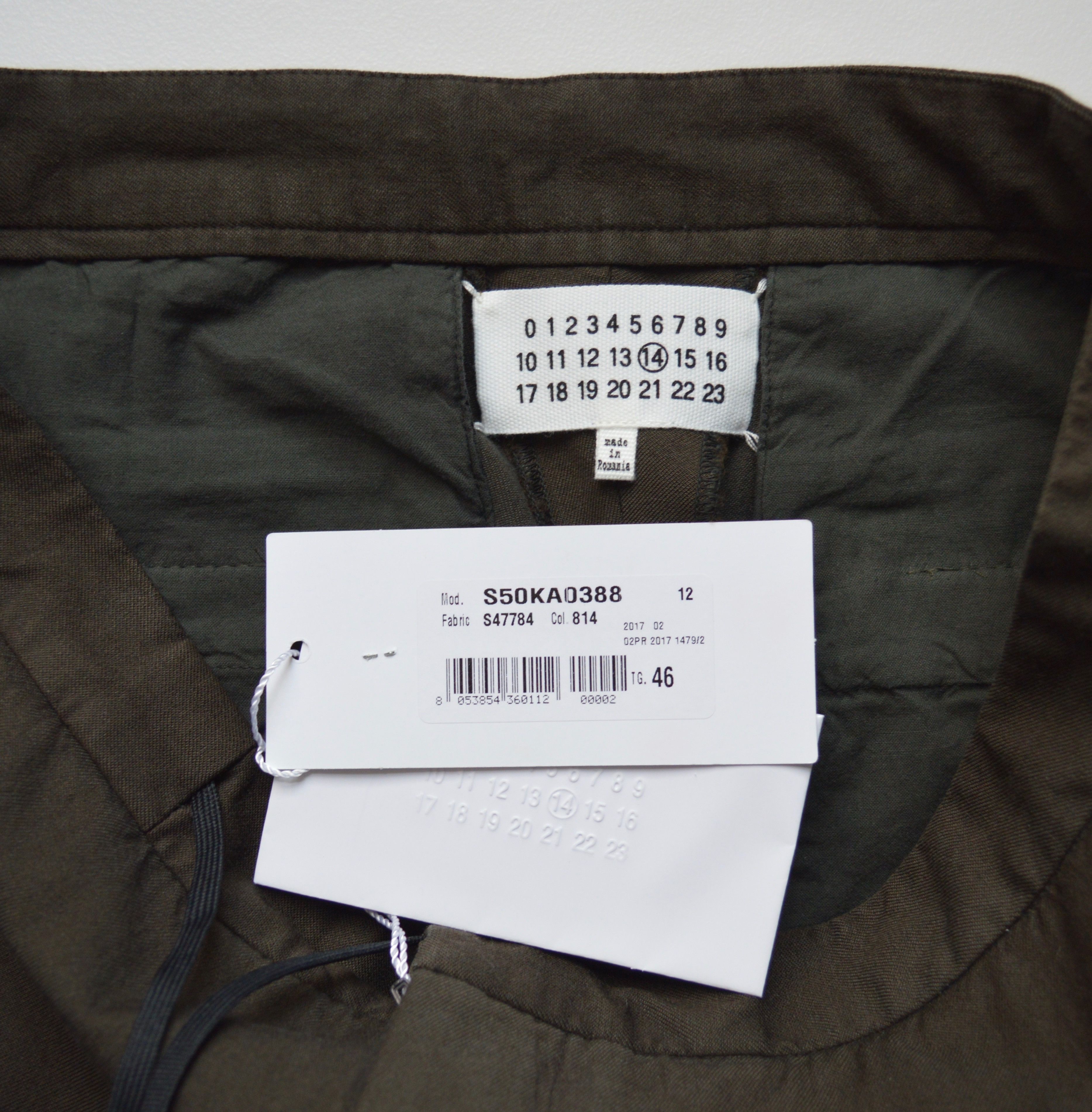 Maison Margiela A/W 17 Drawstring Waist Trousers Size US 30 / EU 46 - 3 Thumbnail