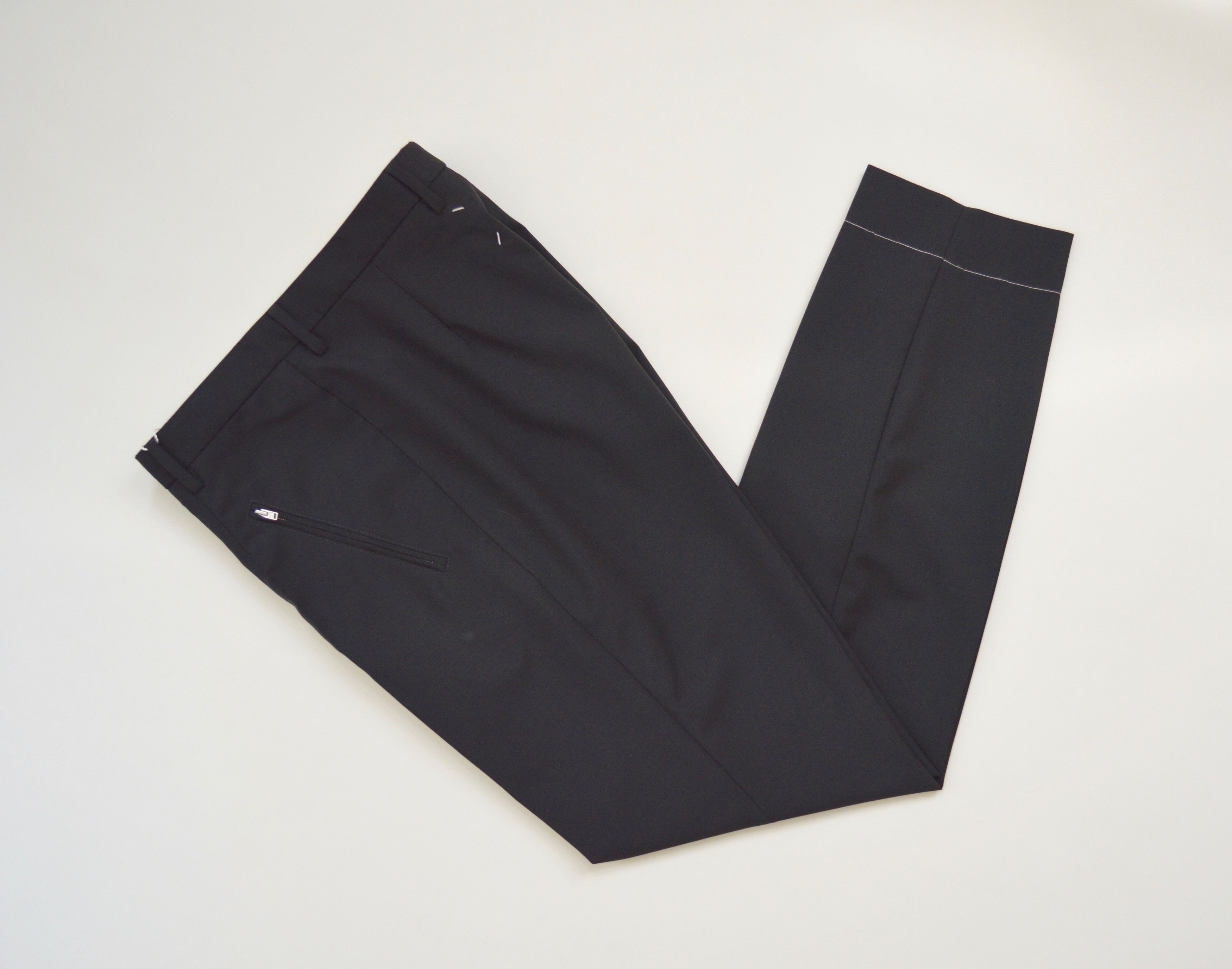 Maison Margiela S/S 20 Zip Pocket Wool Trousers Size US 30 / EU 46 - 8 Thumbnail