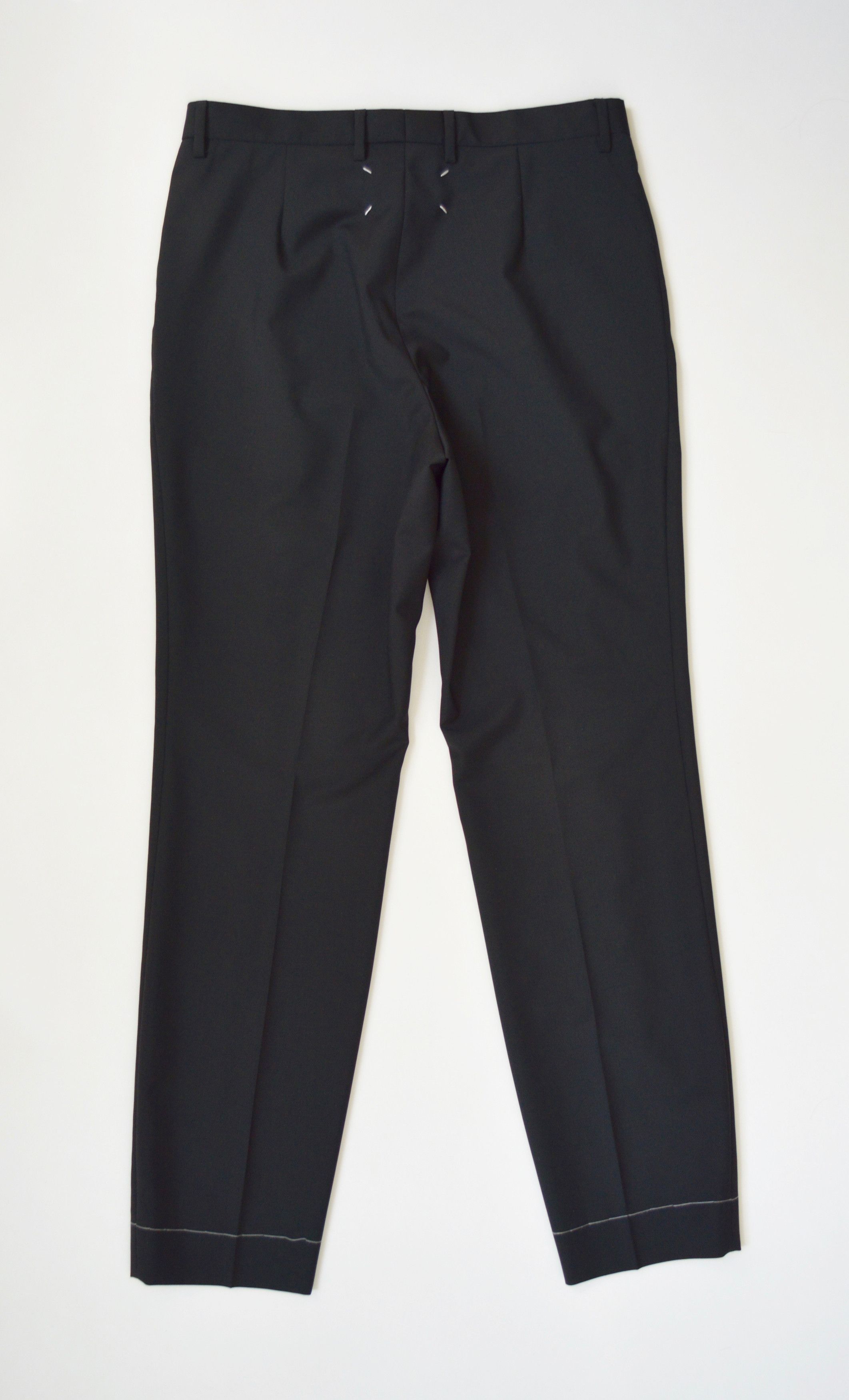Maison Margiela S/S 20 Zip Pocket Wool Trousers Size US 30 / EU 46 - 9 Thumbnail