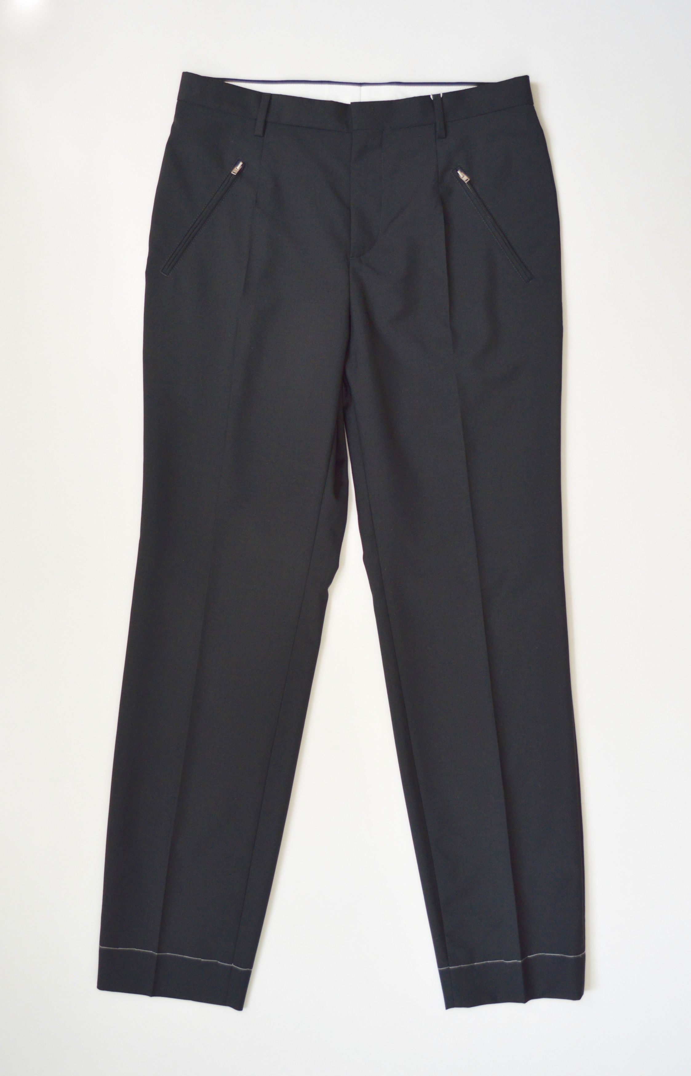 Maison Margiela S/S 20 Zip Pocket Wool Trousers Size US 30 / EU 46 - 12 Thumbnail