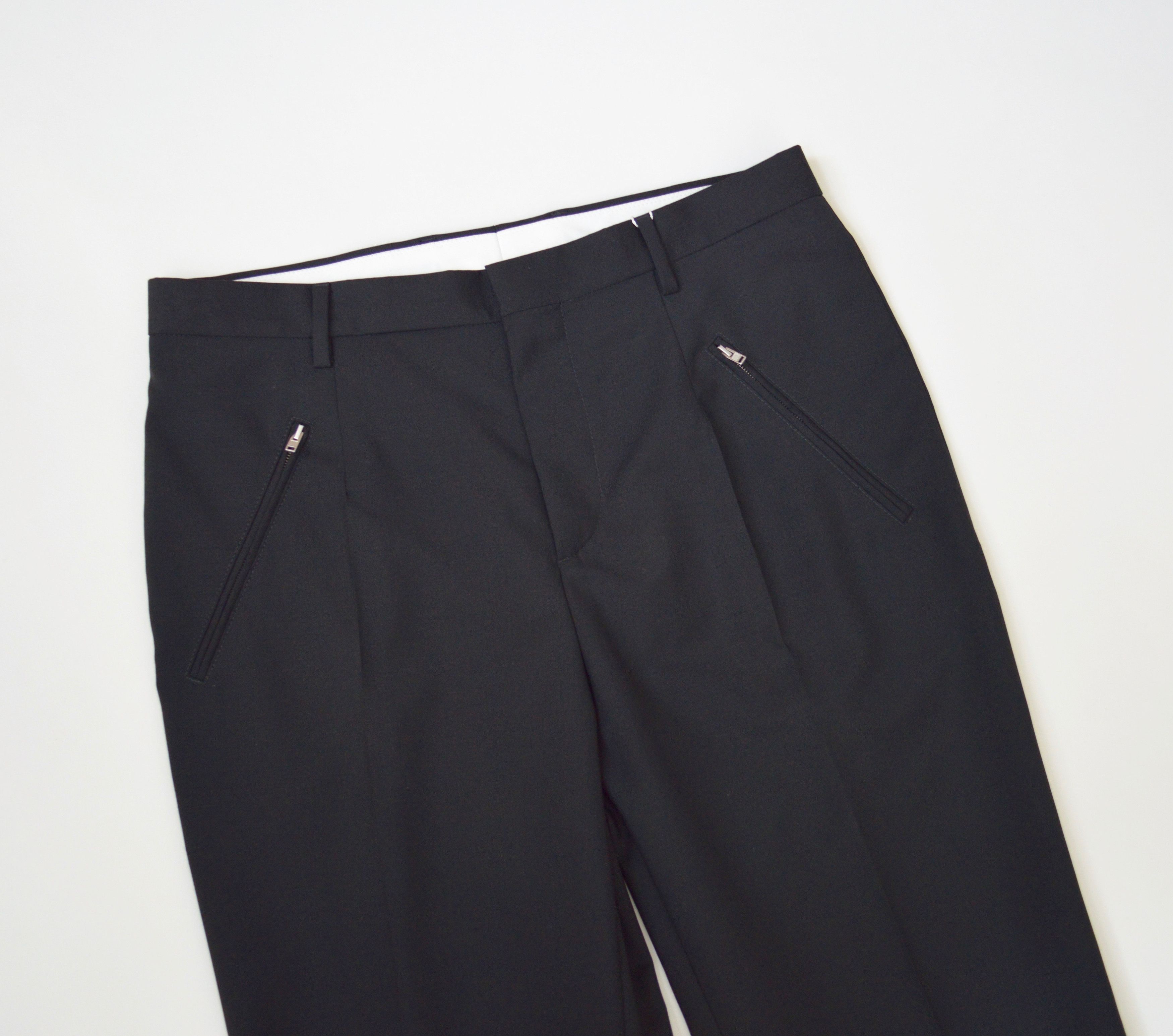 Maison Margiela S/S 20 Zip Pocket Wool Trousers Size US 30 / EU 46 - 4 Thumbnail