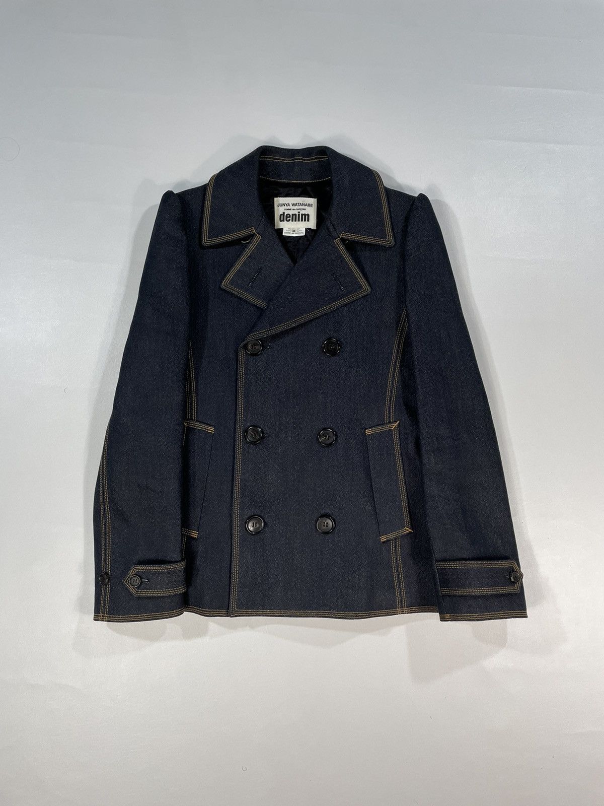 Comme des Garcons Junya Watanabe Comme Des garçon Denim Blazer Size 34S - 3 Thumbnail