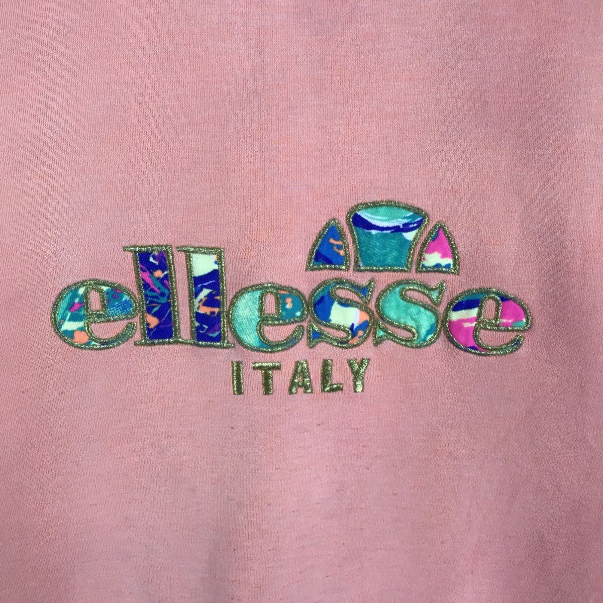 Ellesse × Goldwin Vintage 90s ELLESSE Italy Spell Out Embroidery Sweatshirt Size US L / EU 52-54 / 3 - 5 Thumbnail