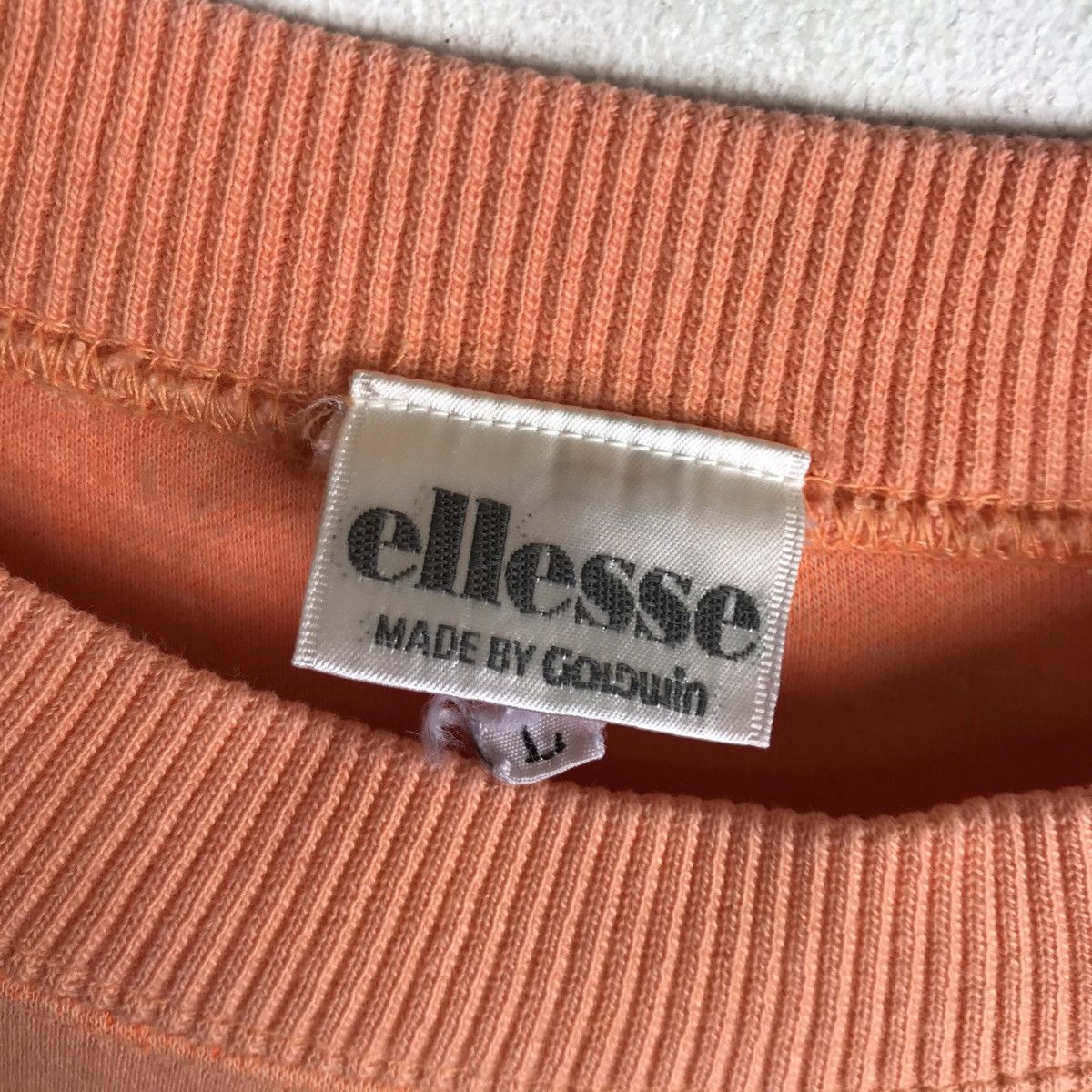 Ellesse × Goldwin Vintage 90s ELLESSE Italy Spell Out Embroidery Sweatshirt Size US L / EU 52-54 / 3 - 9 Thumbnail