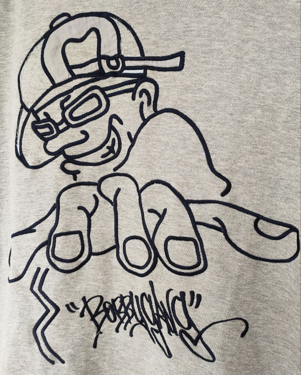 Japanese Brand Bobbygang Hiphop Zipper Sweatshirt Size US XXL / EU 58 / 5 - 3 Thumbnail