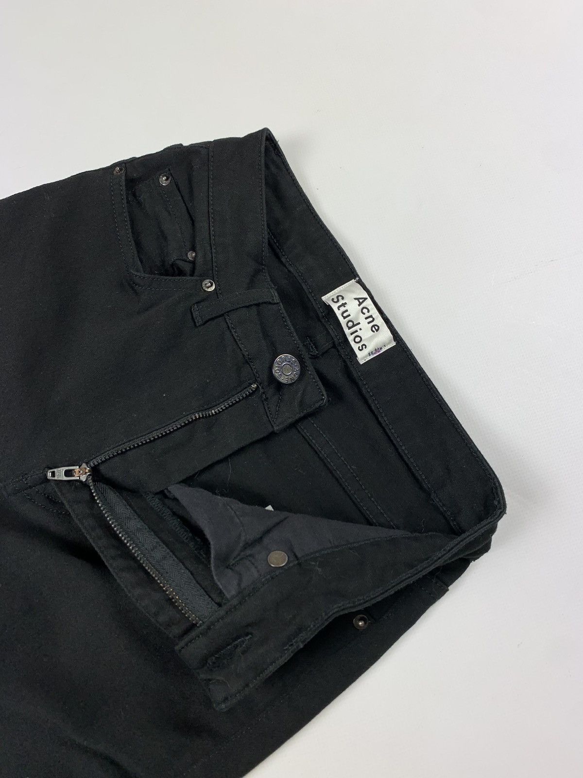 Acne Studios Acne Studios Pin Black women’s denim jeans pants size 27 32 Size 27" / US 4 / IT 40 - 5 Thumbnail