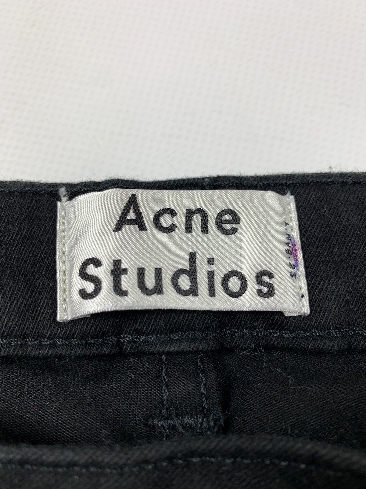 Acne Studios Acne Studios Pin Black women’s denim jeans pants size 27 32 Size 27" / US 4 / IT 40 - 6 Thumbnail
