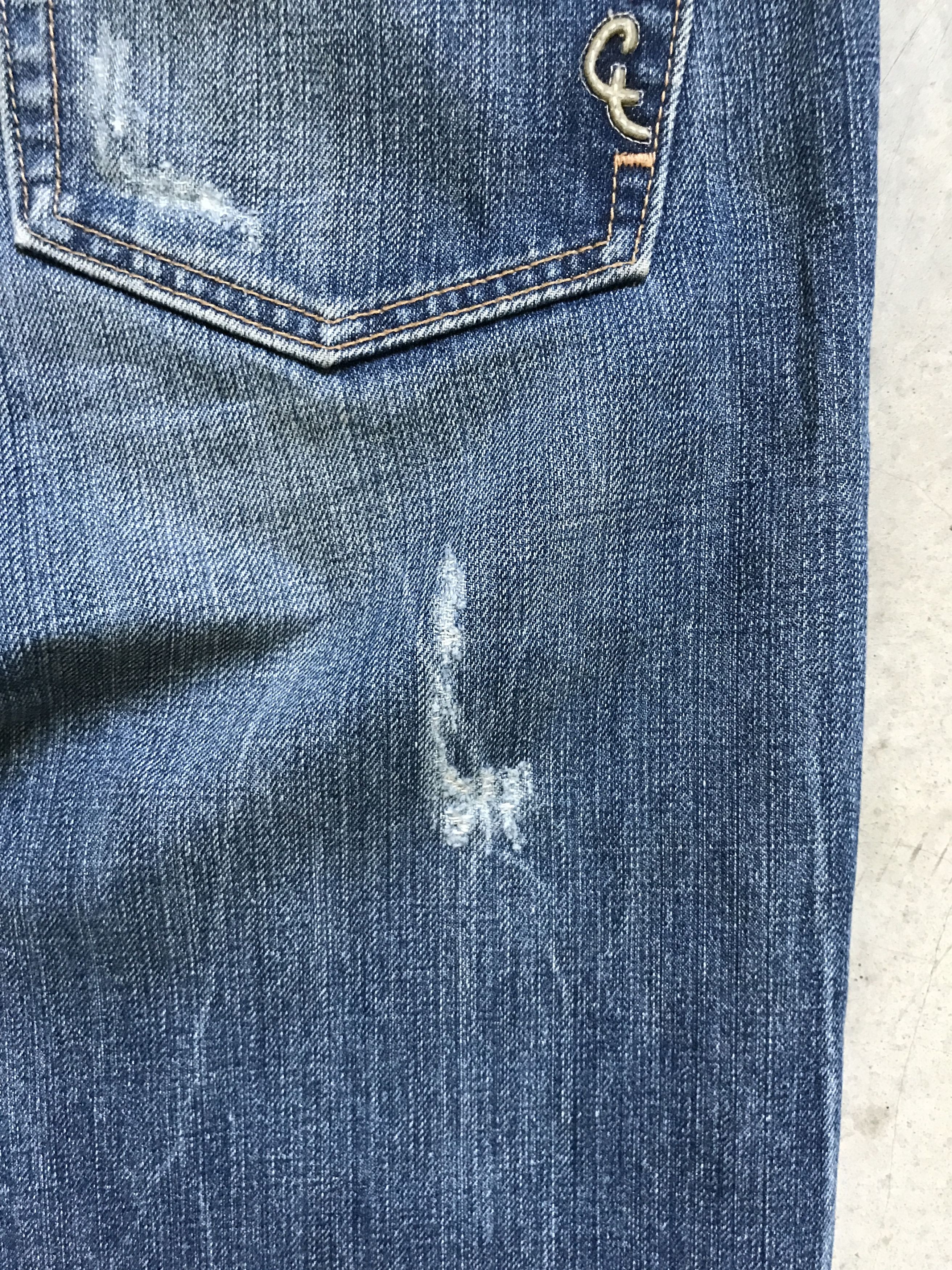 Cult Of Individuality D75 CULT OF INDIVIDUALITY Brutal Distressed Denim Size US 33 - 21 Thumbnail
