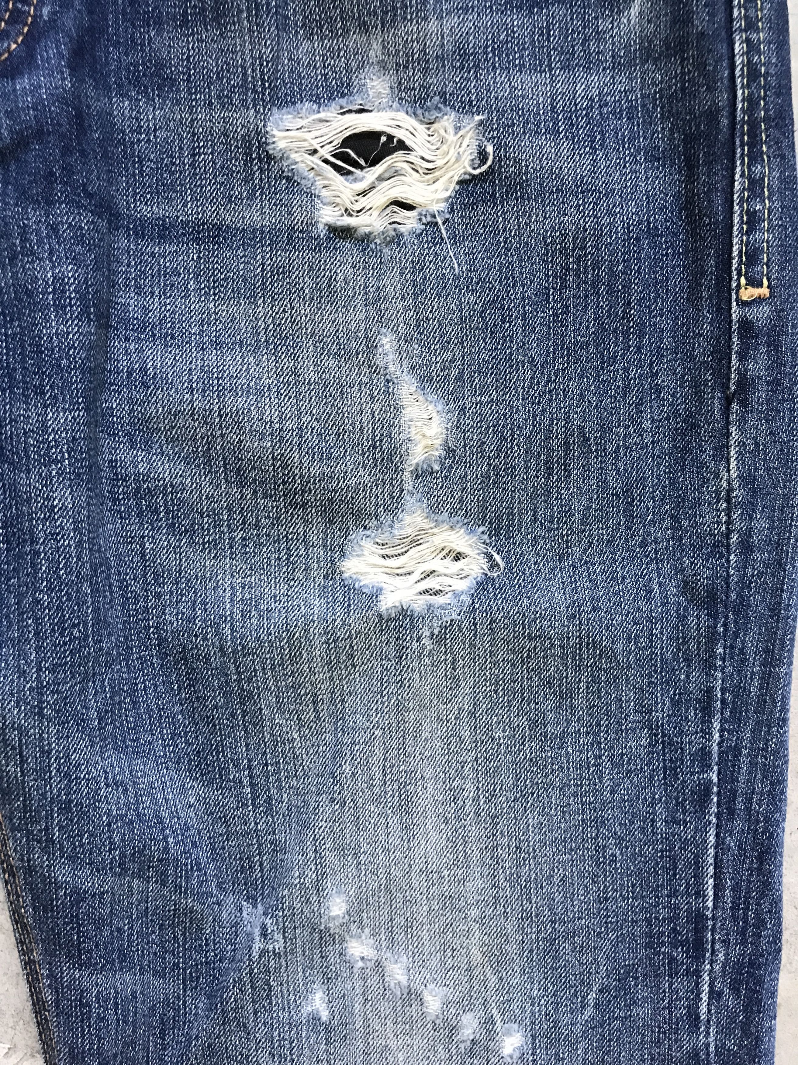 Cult Of Individuality D75 CULT OF INDIVIDUALITY Brutal Distressed Denim Size US 33 - 7 Thumbnail