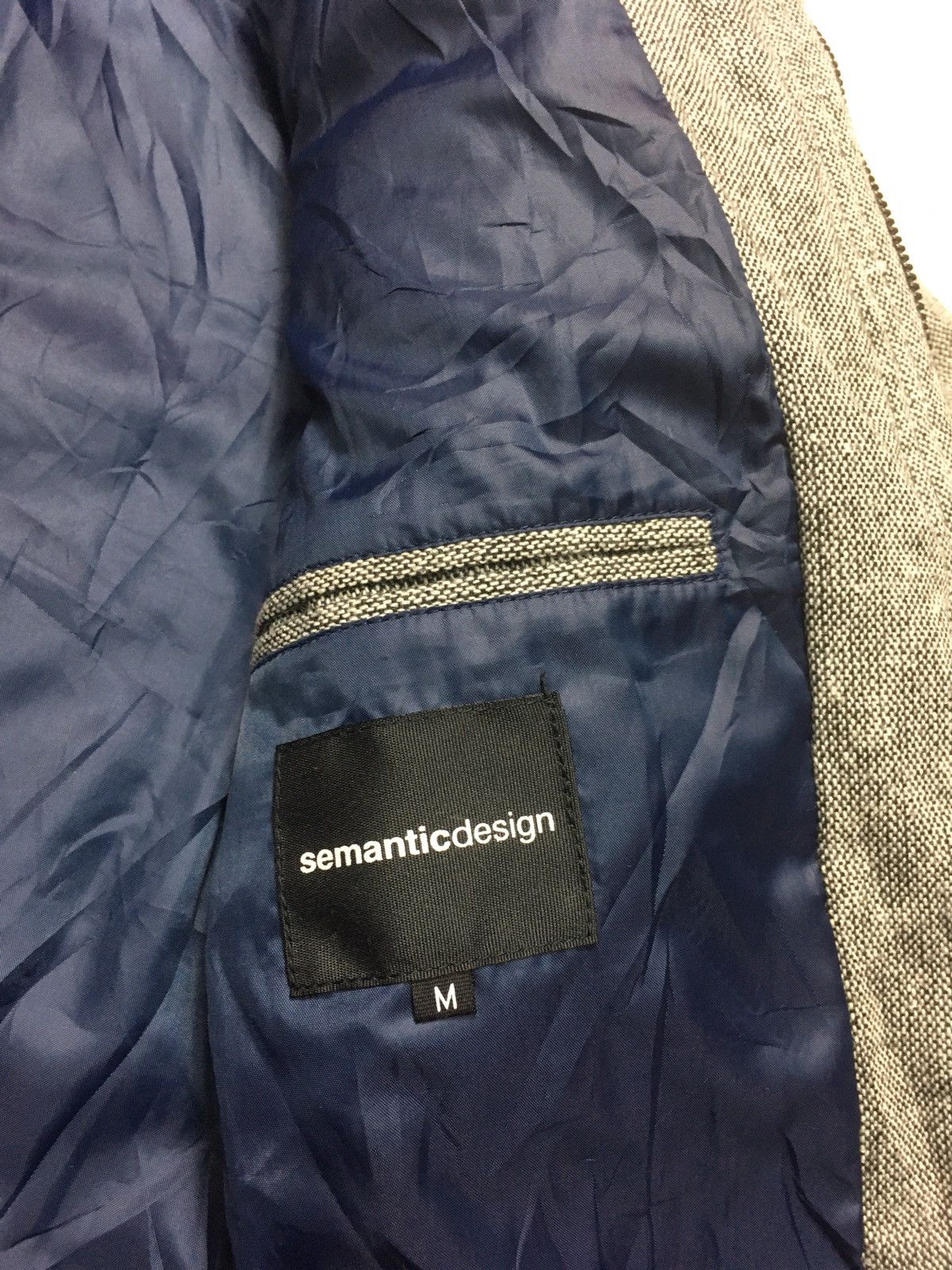 Japanese Brand × Vintage Vintage semanticdesign puffer jacket Size US M / EU 48-50 / 2 - 14 Thumbnail
