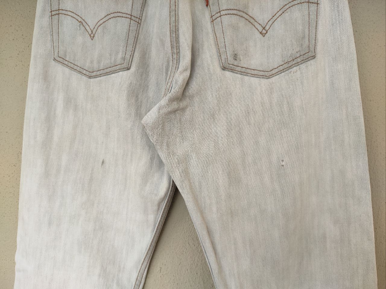 Levi's 90s Vintage Levis 501 Worn Denim Size US 29 - 7 Thumbnail