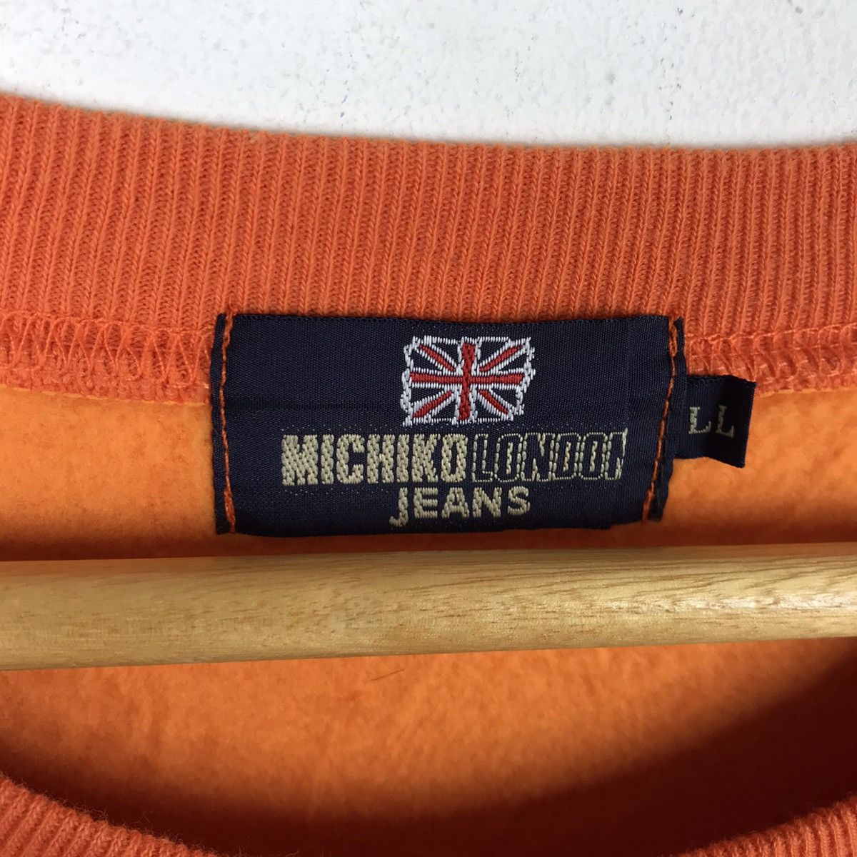 Michiko Koshino London Michiko London Jeans Spell Out Sweatshirt Pullover Size US L / EU 52-54 / 3 - 5 Thumbnail