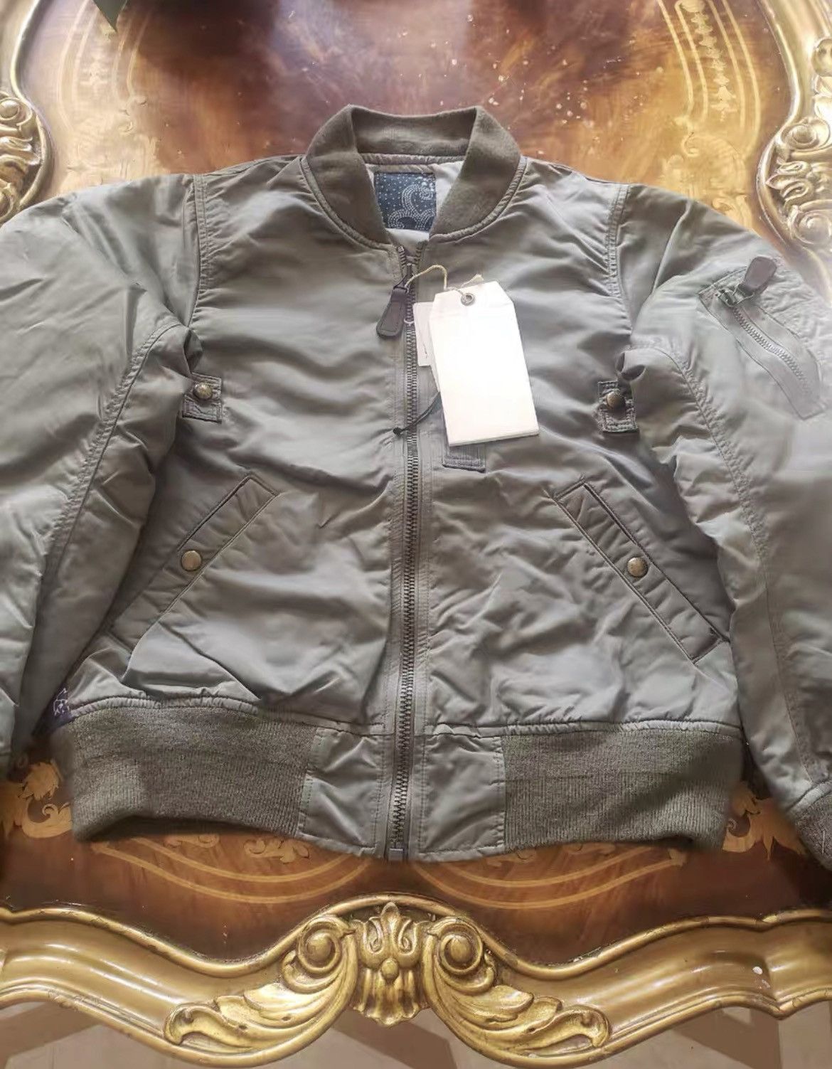 Visvim VISVIM 16AW ICT THORSON JKT FLAG MA1 Size US XS / EU 42 / 0 - 2 Thumbnail