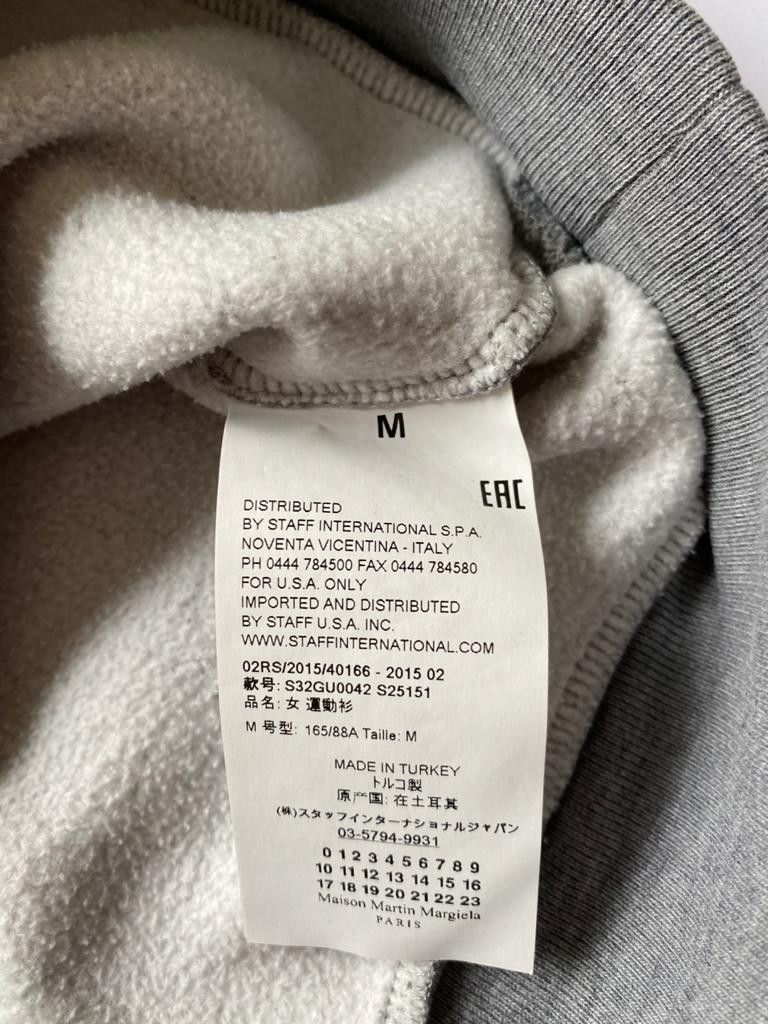 Maison Margiela ⚡️QUICK SALE⚡️Margiela MM6 Silver Stripe Grey Sweater Size M / US 6-8 / IT 42-44 - 5 Thumbnail