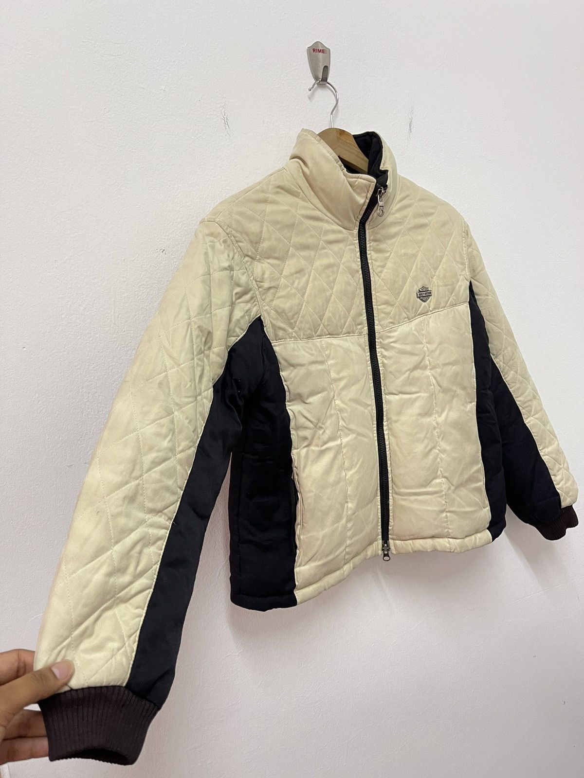 Harley Davidson × Vintage Vintage Harley Davidson Mini Logo Primaloft Zipper Jacket Size US S / EU 44-46 / 1 - 4 Thumbnail