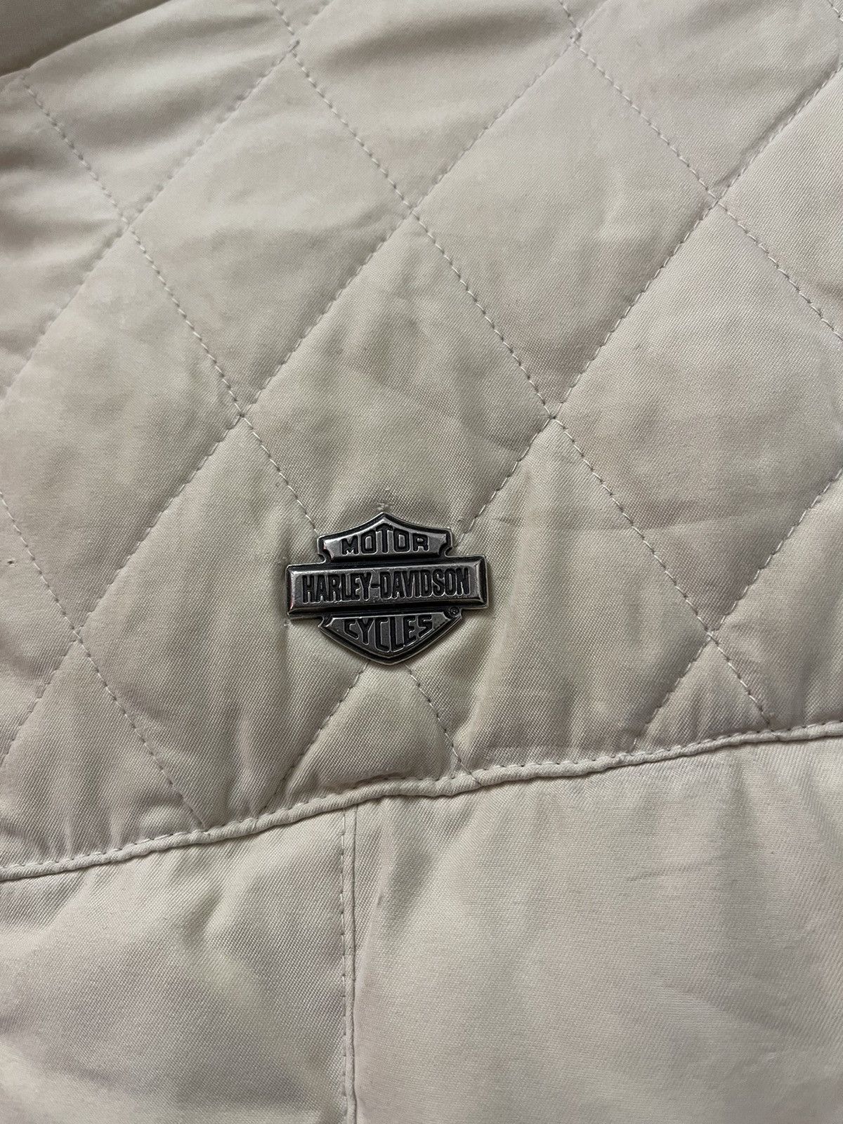 Harley Davidson × Vintage Vintage Harley Davidson Mini Logo Primaloft Zipper Jacket Size US S / EU 44-46 / 1 - 5 Thumbnail