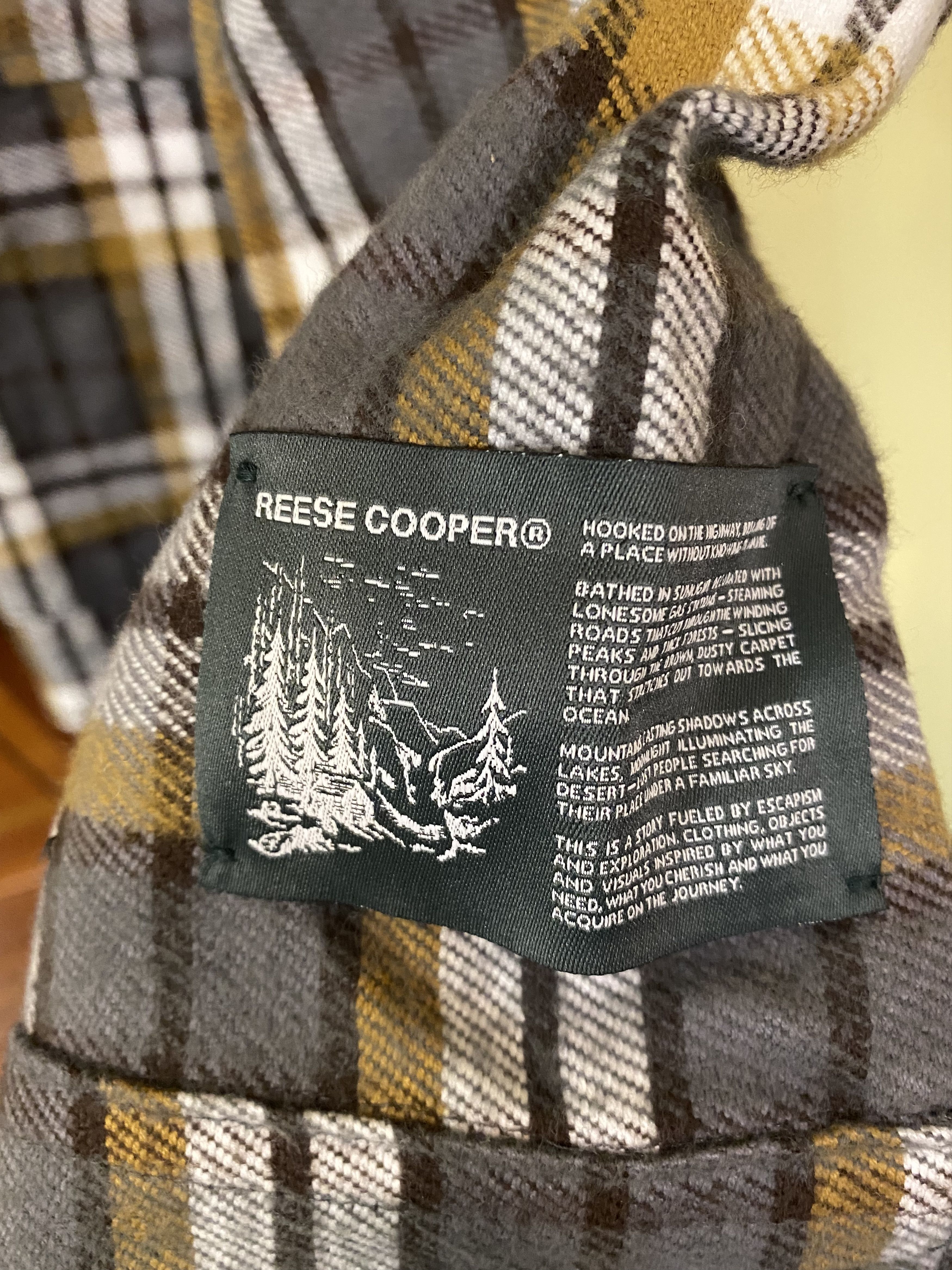 Reese Cooper Flannel Size US L / EU 52-54 / 3 - 8 Thumbnail