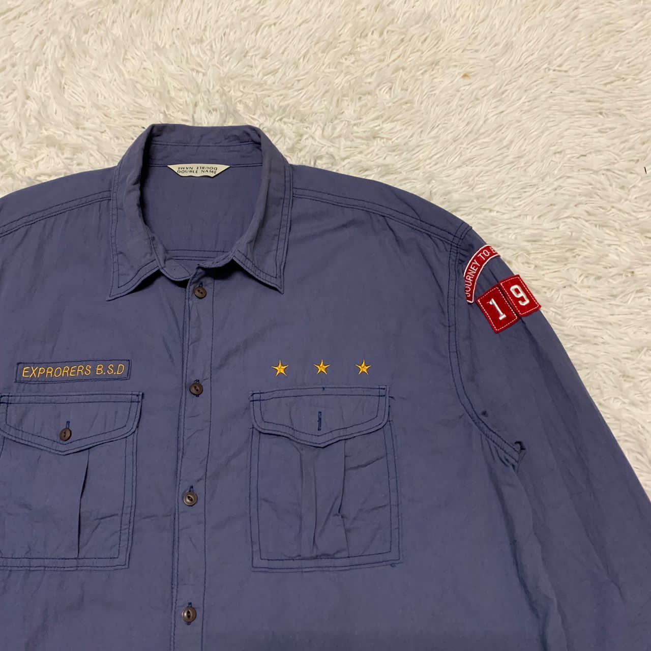 Japanese Brand Double name shirt Size US M / EU 48-50 / 2 - 5 Thumbnail