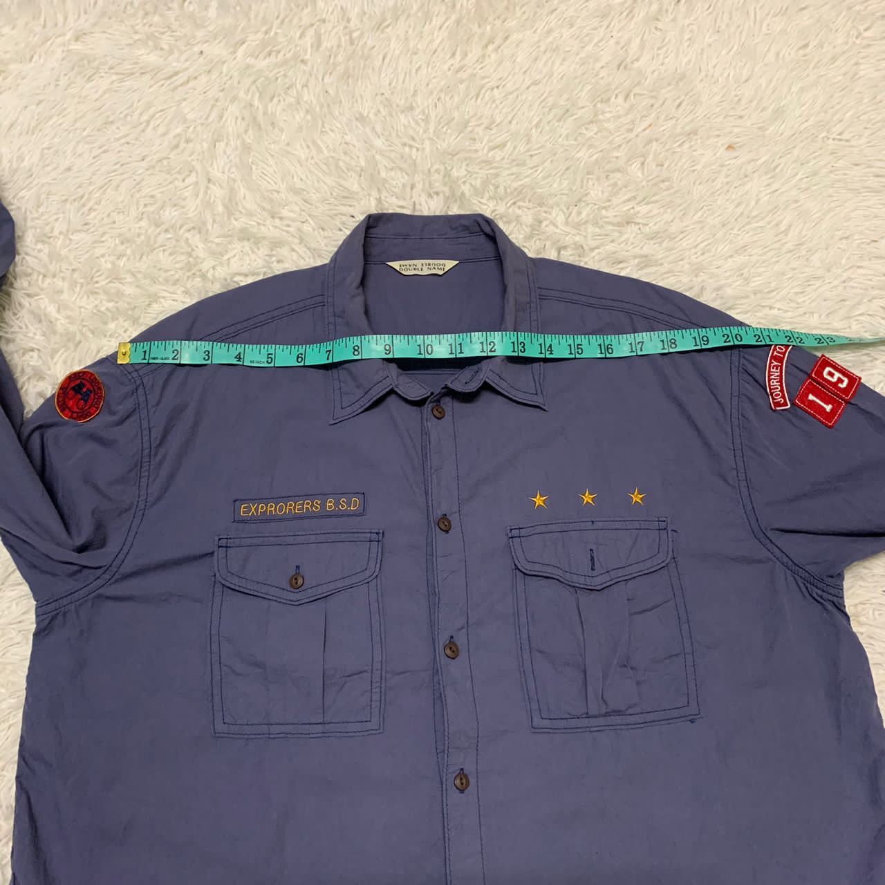 Japanese Brand Double name shirt Size US M / EU 48-50 / 2 - 8 Thumbnail