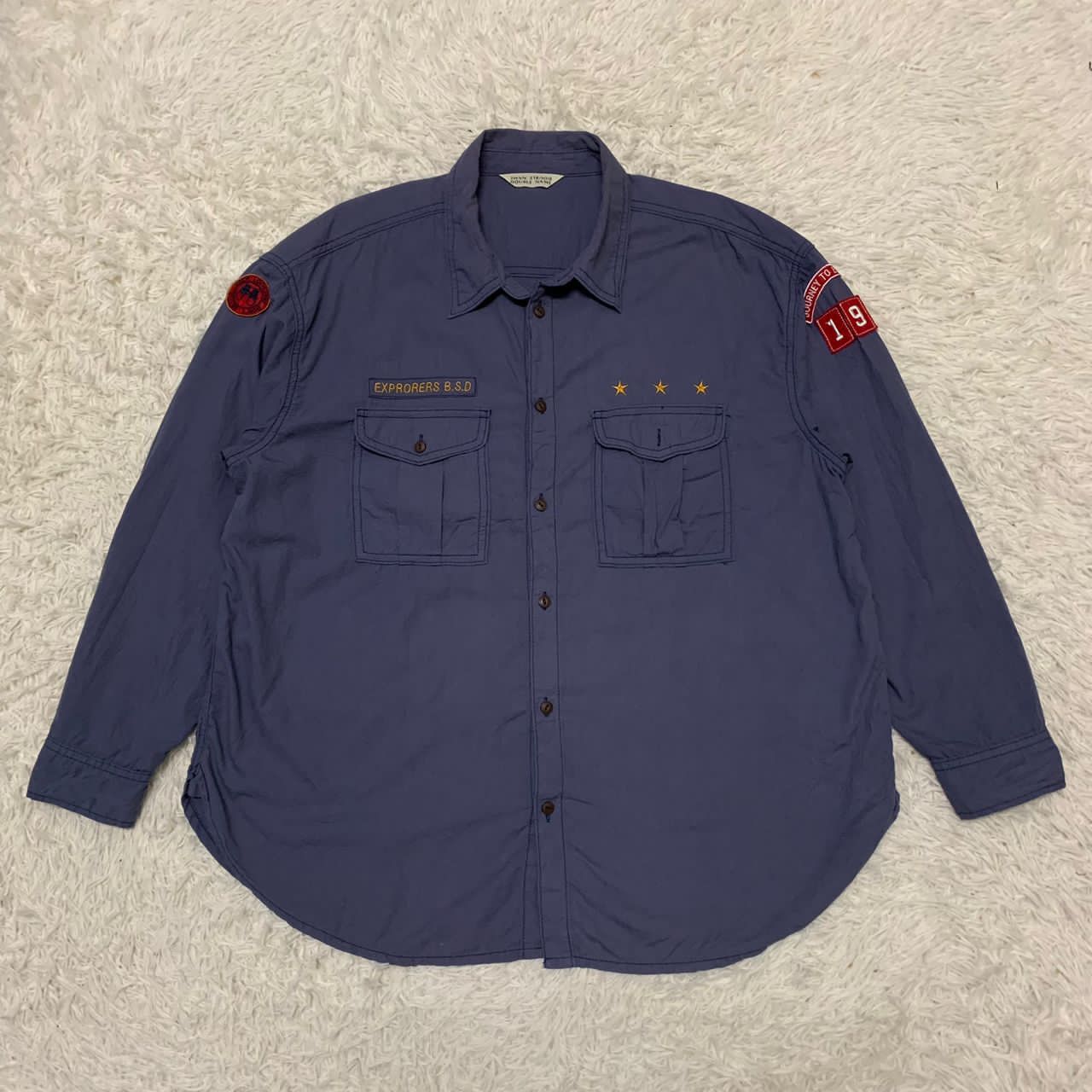 Japanese Brand Double name shirt Size US M / EU 48-50 / 2 - 14 Thumbnail