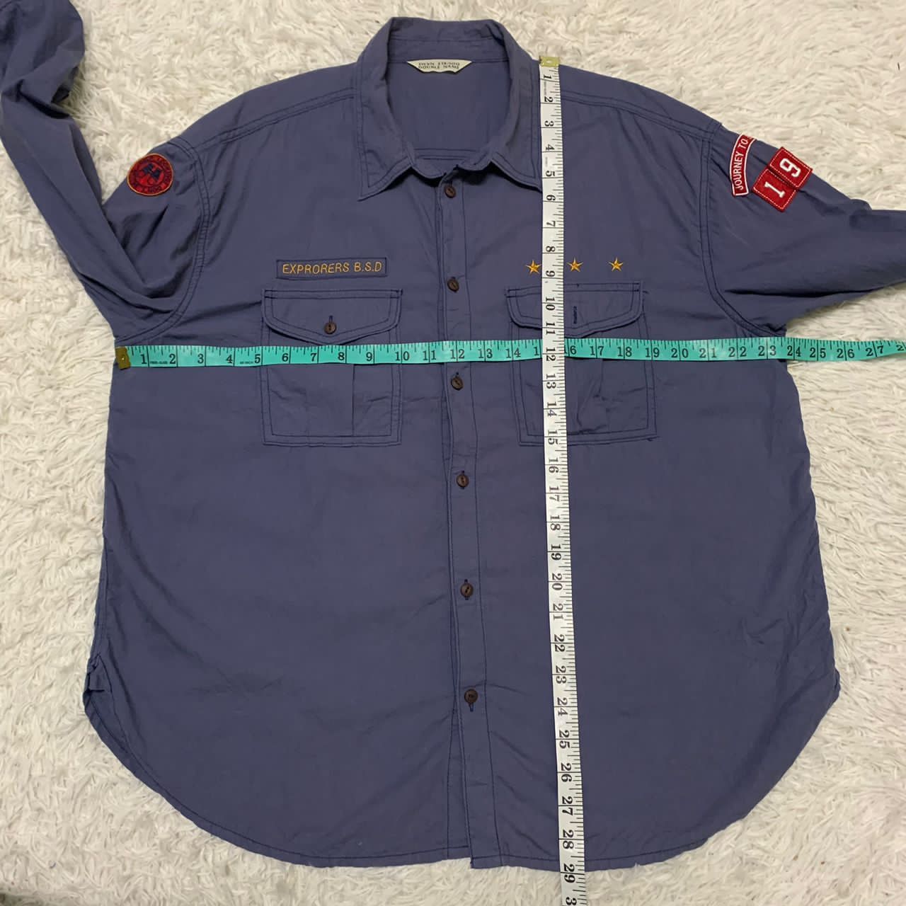 Japanese Brand Double name shirt Size US M / EU 48-50 / 2 - 7 Thumbnail
