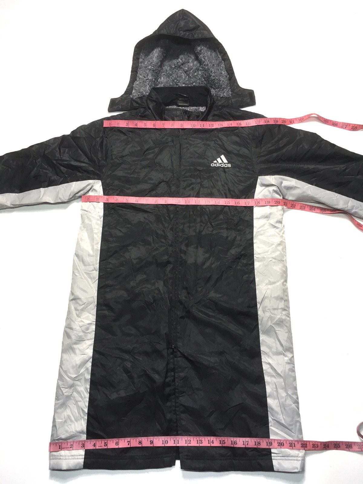 Adidas × Vintage Vintage Adidas long jacket Size US M / EU 48-50 / 2 - 2 Thumbnail