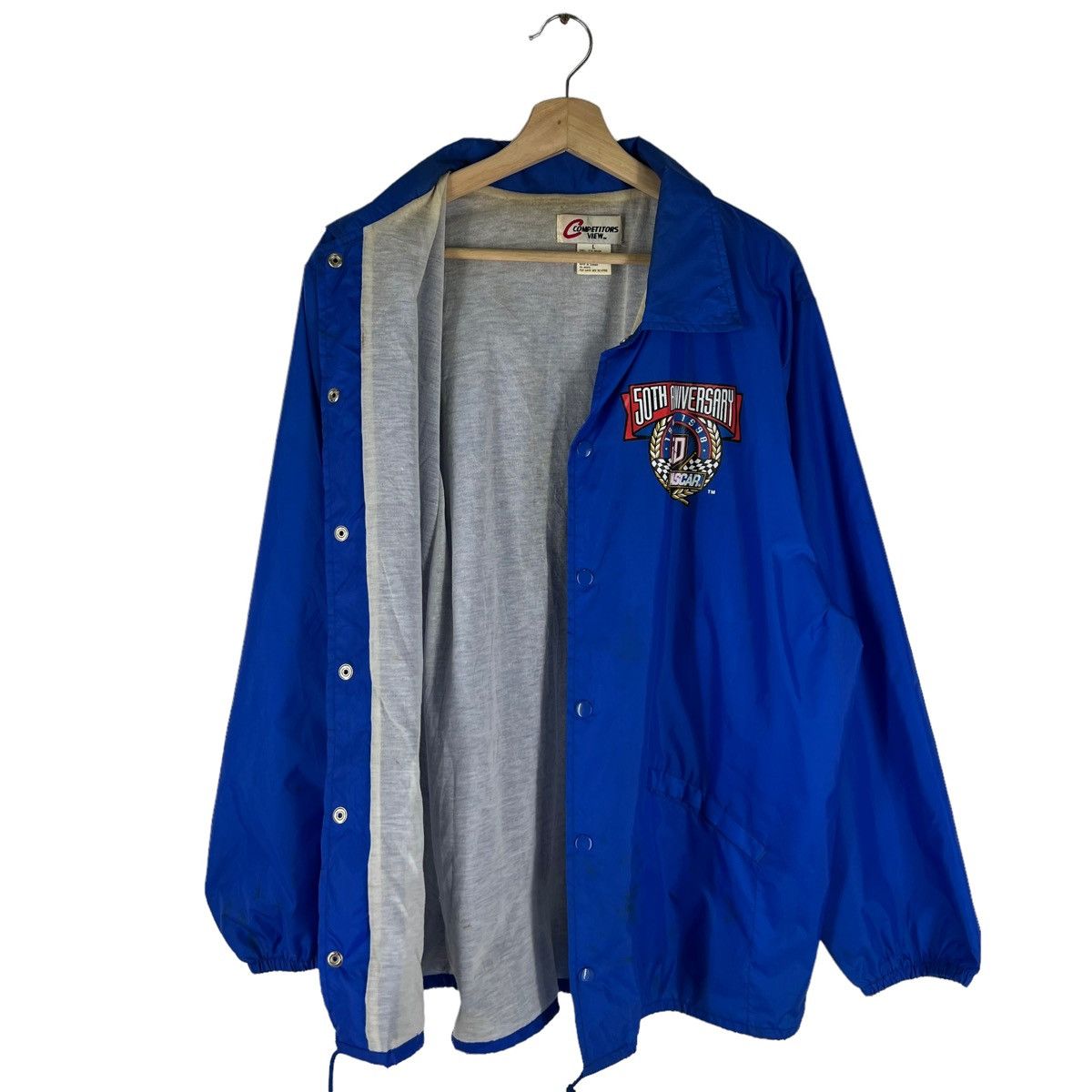Japanese Brand VINTAGE NASCAR WORKERS JACKET BIG LOGO 50TH ANNIVERSARY Size US L / EU 52-54 / 3 - 10 Thumbnail