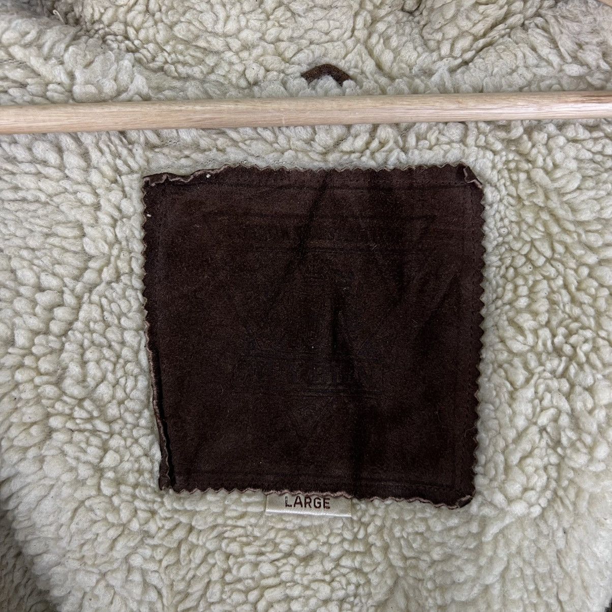 Genuine Leather VINTAGE GENUINE LEATHER JACKET MINK FUR LINING RACER WEAR Size US L / EU 52-54 / 3 - 13 Thumbnail