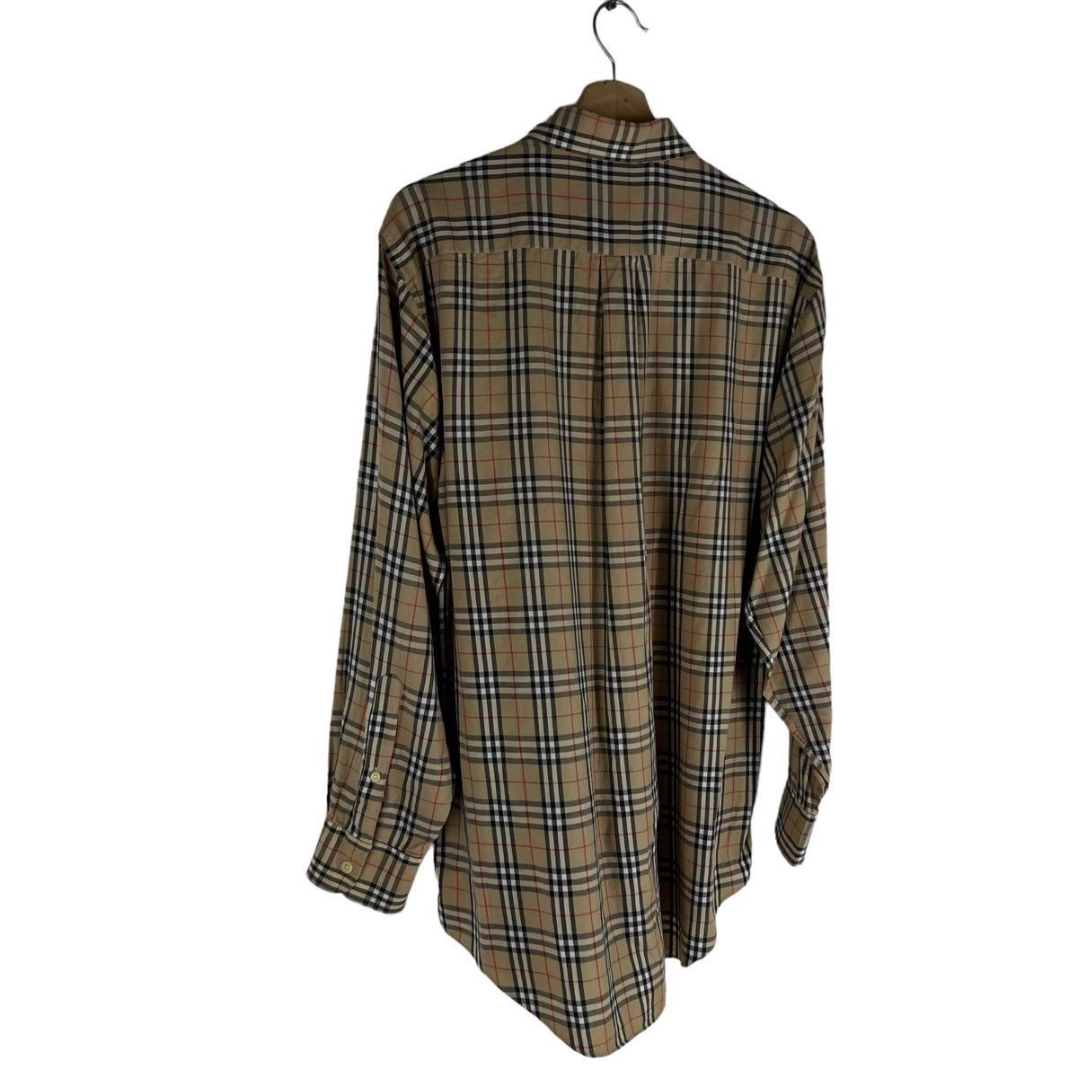 Burberry VINTAGE BURBERRYS SHIRTS BUTTON UPS NOVA CHECK Size US L / EU 52-54 / 3 - 8 Thumbnail