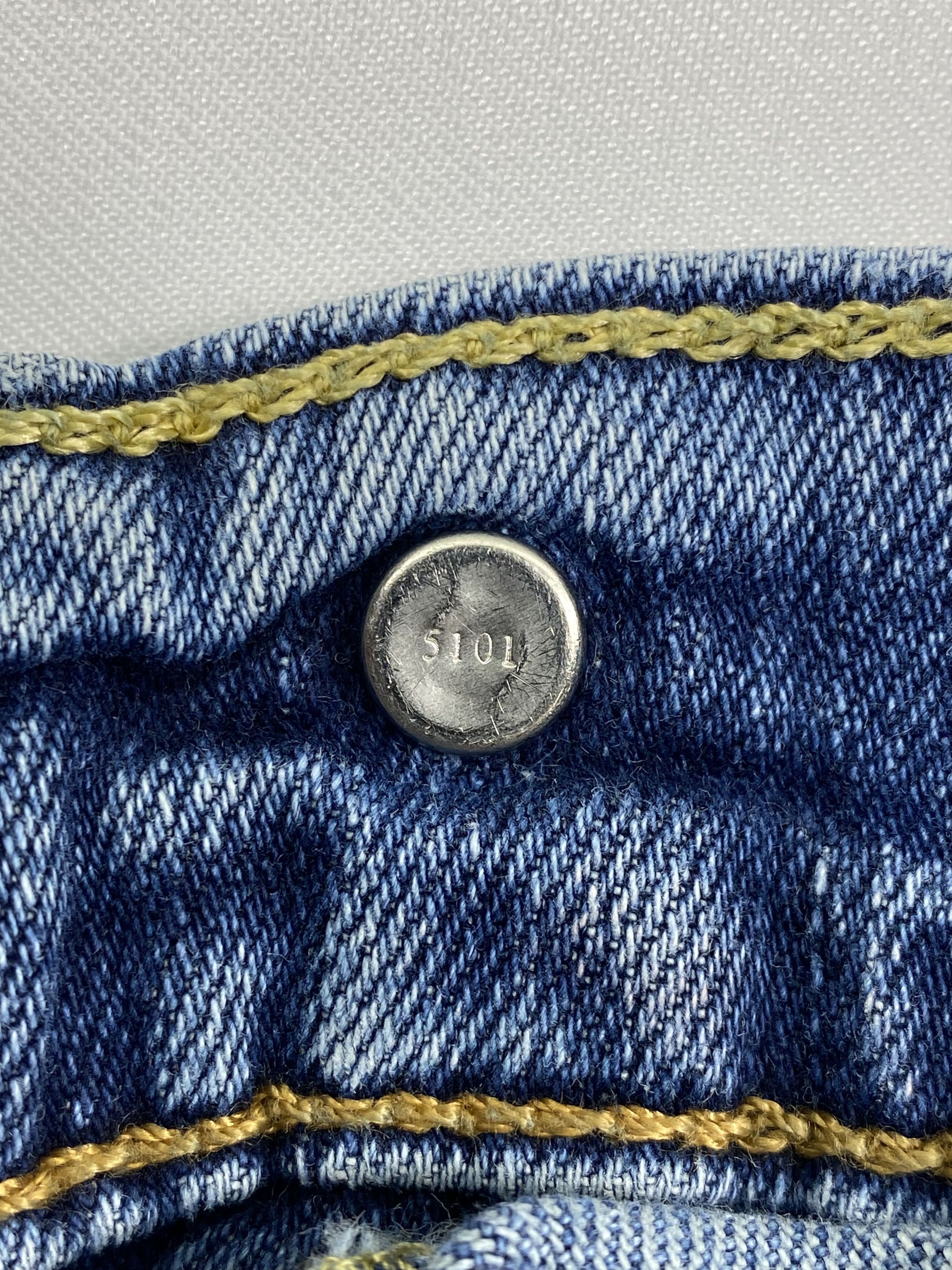 れこ　0513 Vintage Levi`s Jeans 513 Blue Denim 30x32