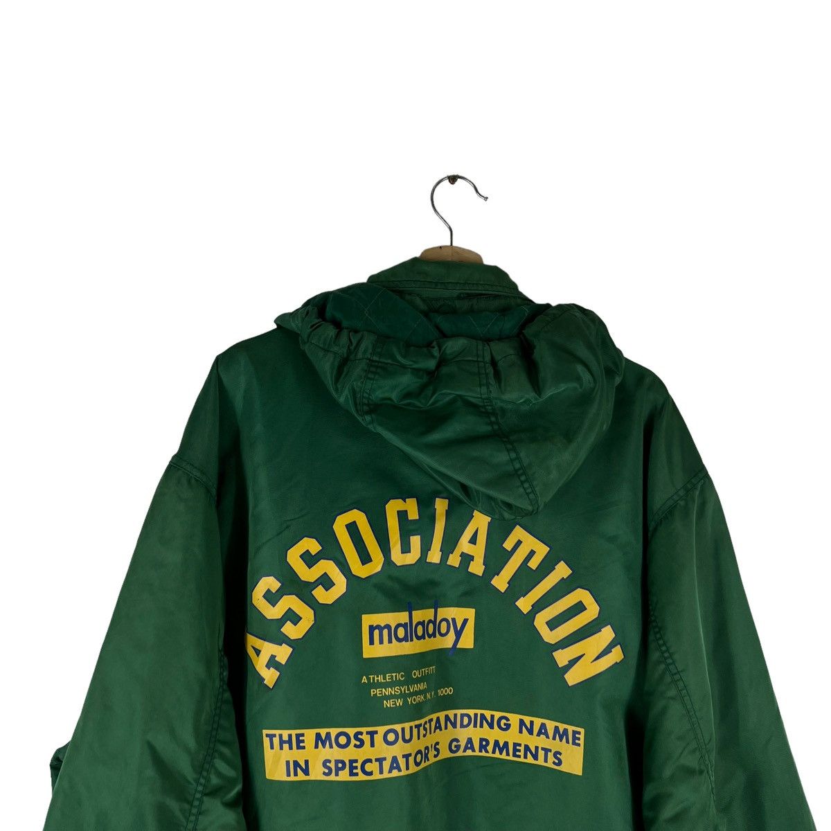 Japanese Brand VINTAGE ASSOCIATION MALADOY JACKET BIG LOGO Size US L / EU 52-54 / 3 - 5 Thumbnail