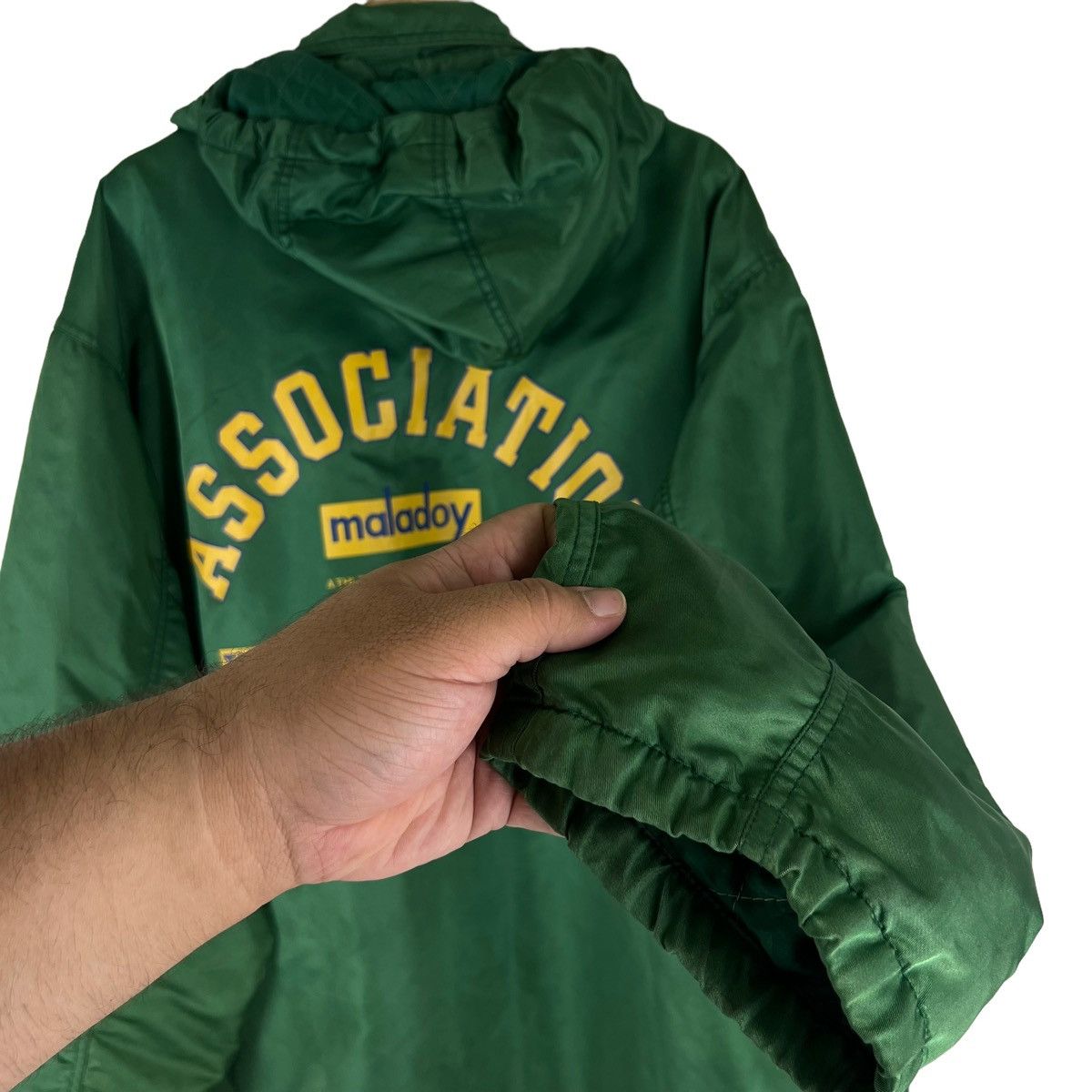 Japanese Brand VINTAGE ASSOCIATION MALADOY JACKET BIG LOGO Size US L / EU 52-54 / 3 - 3 Thumbnail