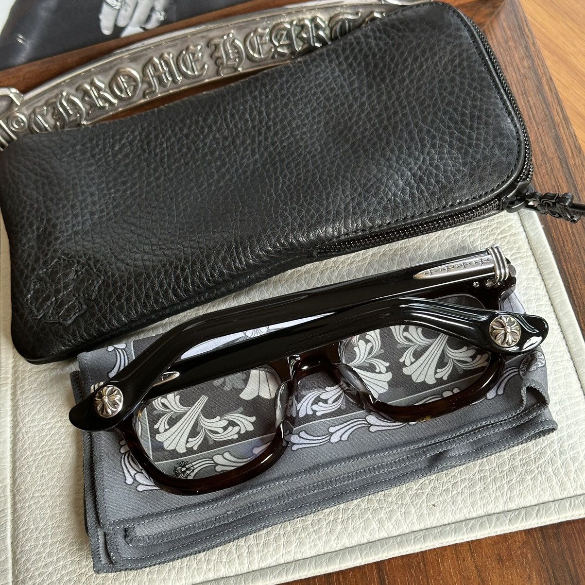 Chrome Hearts Drippin’ Chrome Hearts Glasses | Grailed