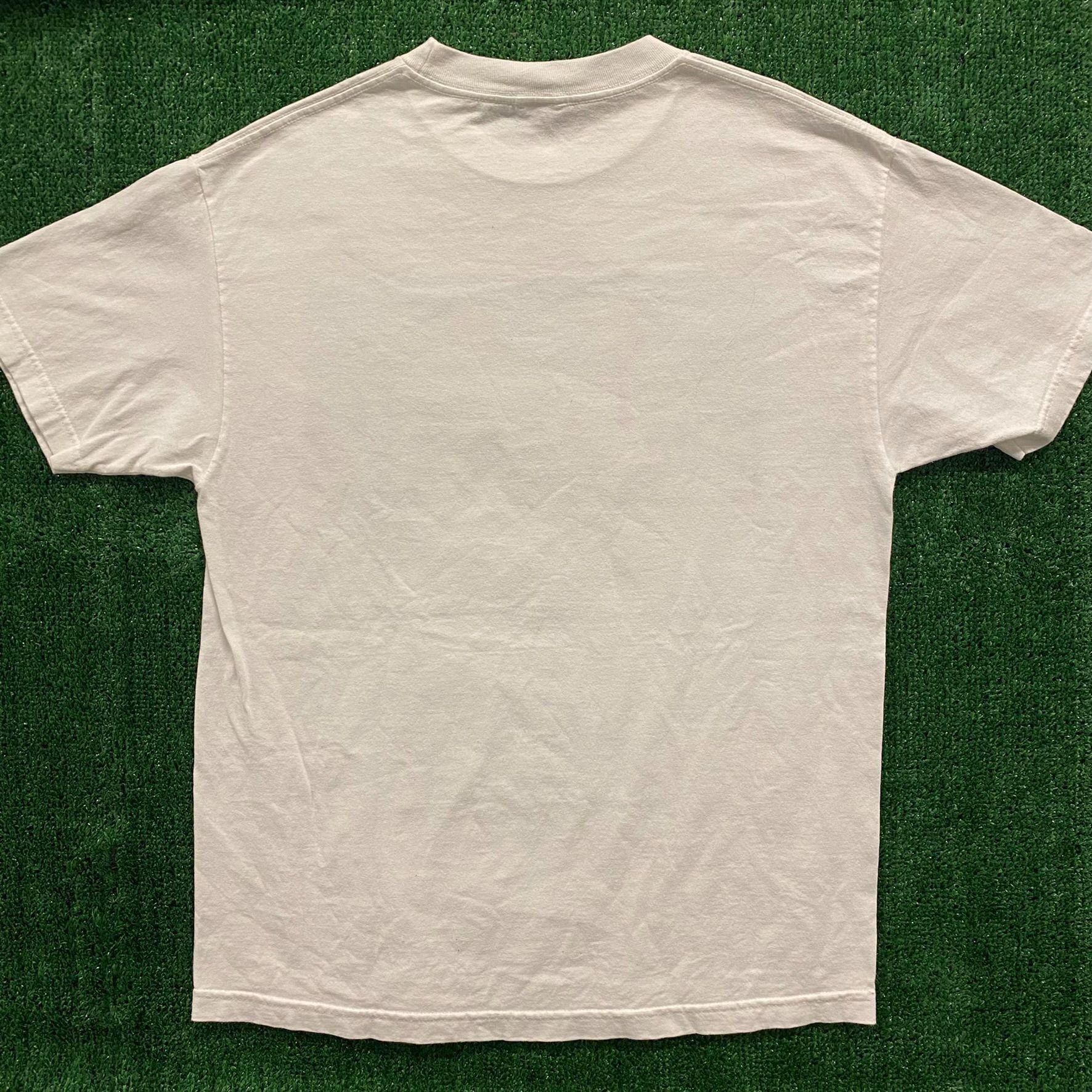 Marlboro Crazy Vintage 90s Marlboro Man Anti-Smoking Parody T-Shirt Size US L / EU 52-54 / 3 - 4 Thumbnail