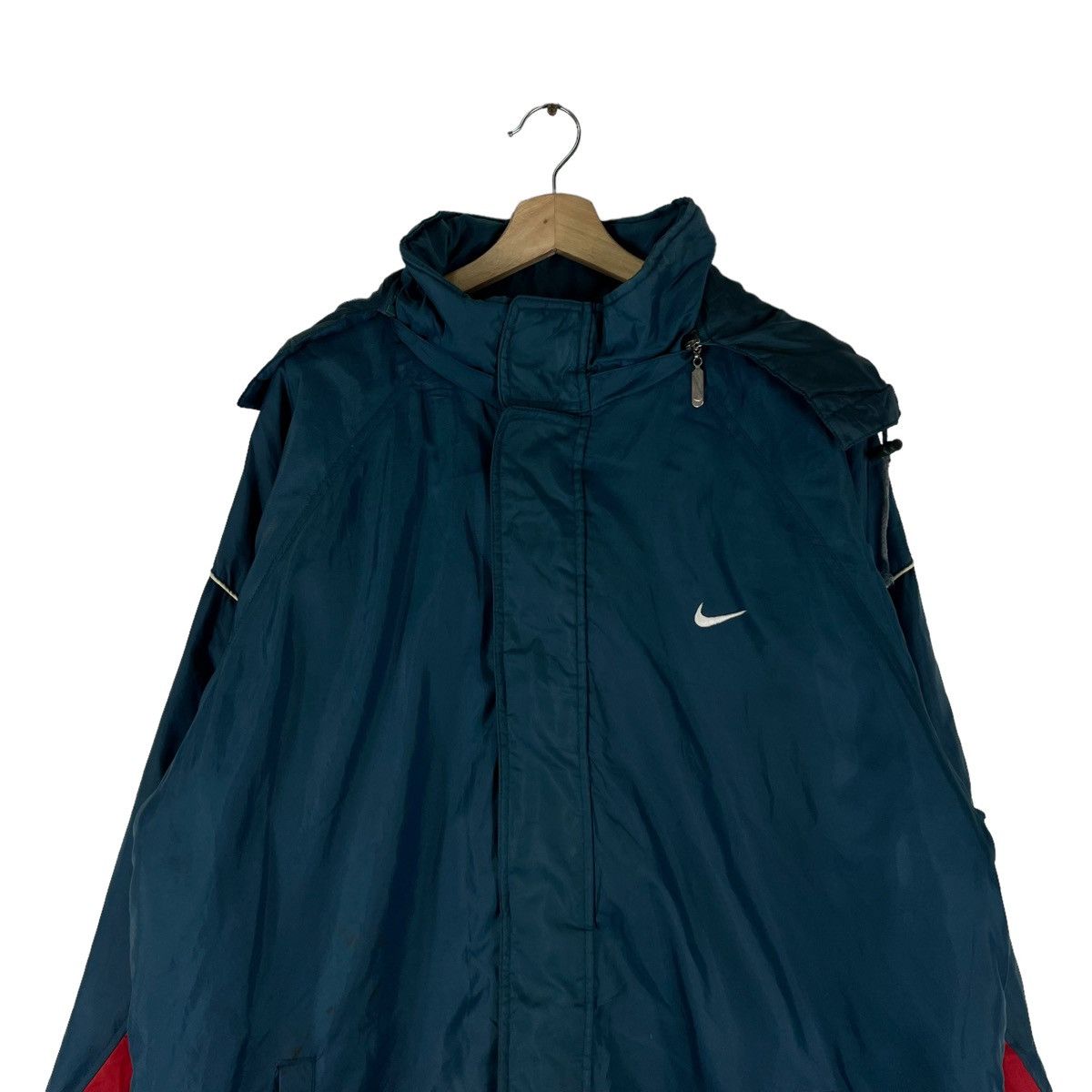Nike VINTAGE NIKE JUST DO IT COACH JACKET BIG LOGO Size US XL / EU 56 / 4 - 4 Thumbnail
