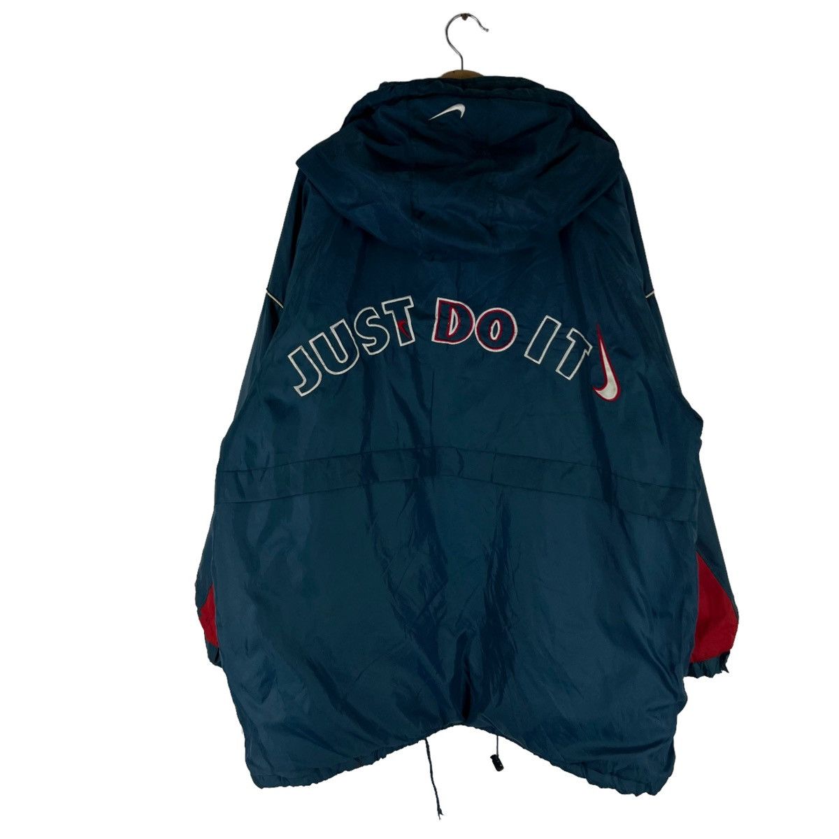 Nike VINTAGE NIKE JUST DO IT COACH JACKET BIG LOGO Size US XL / EU 56 / 4 - 6 Thumbnail
