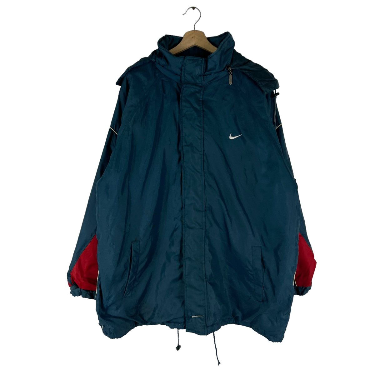 Nike VINTAGE NIKE JUST DO IT COACH JACKET BIG LOGO Size US XL / EU 56 / 4 - 1 Thumbnail