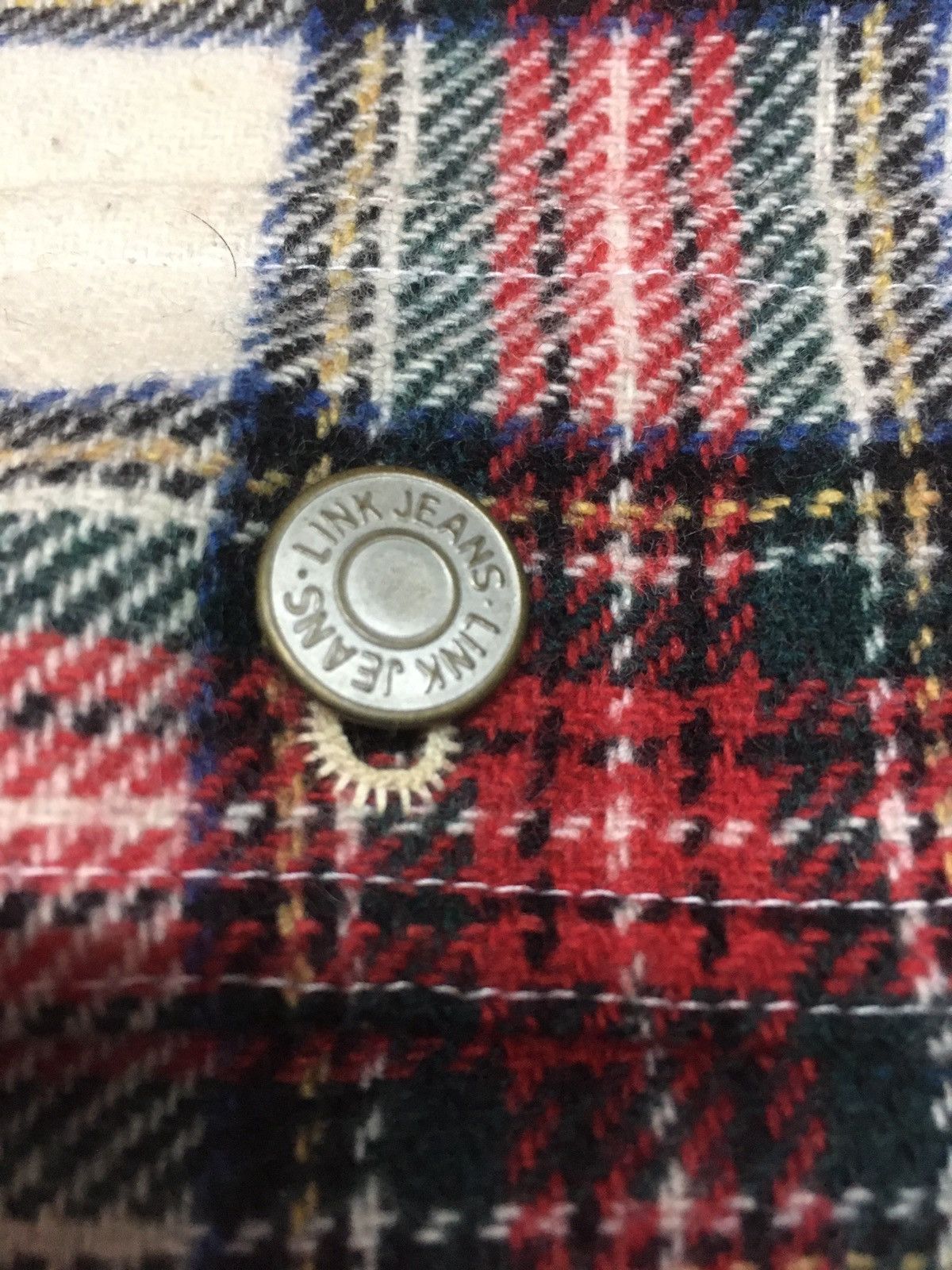 Japanese Brand × Vintage Vintage power to thepeople flannel shirt plaid cheked Size US M / EU 48-50 / 2 - 9 Thumbnail