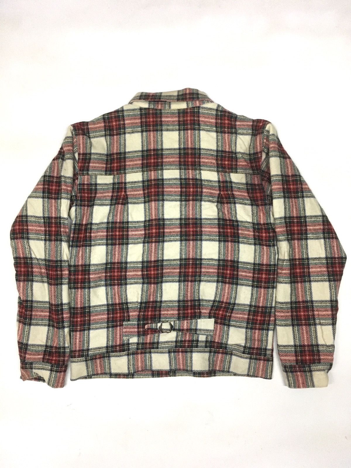 Japanese Brand × Vintage Vintage power to thepeople flannel shirt plaid cheked Size US M / EU 48-50 / 2 - 2 Thumbnail