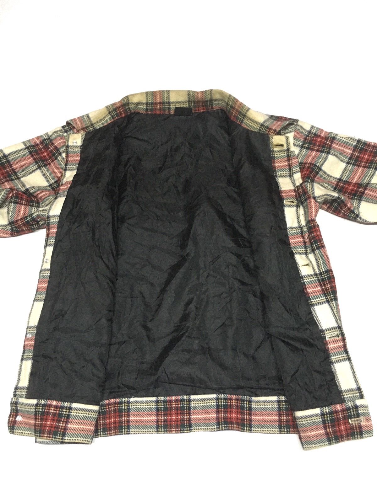 Japanese Brand × Vintage Vintage power to thepeople flannel shirt plaid cheked Size US M / EU 48-50 / 2 - 7 Thumbnail