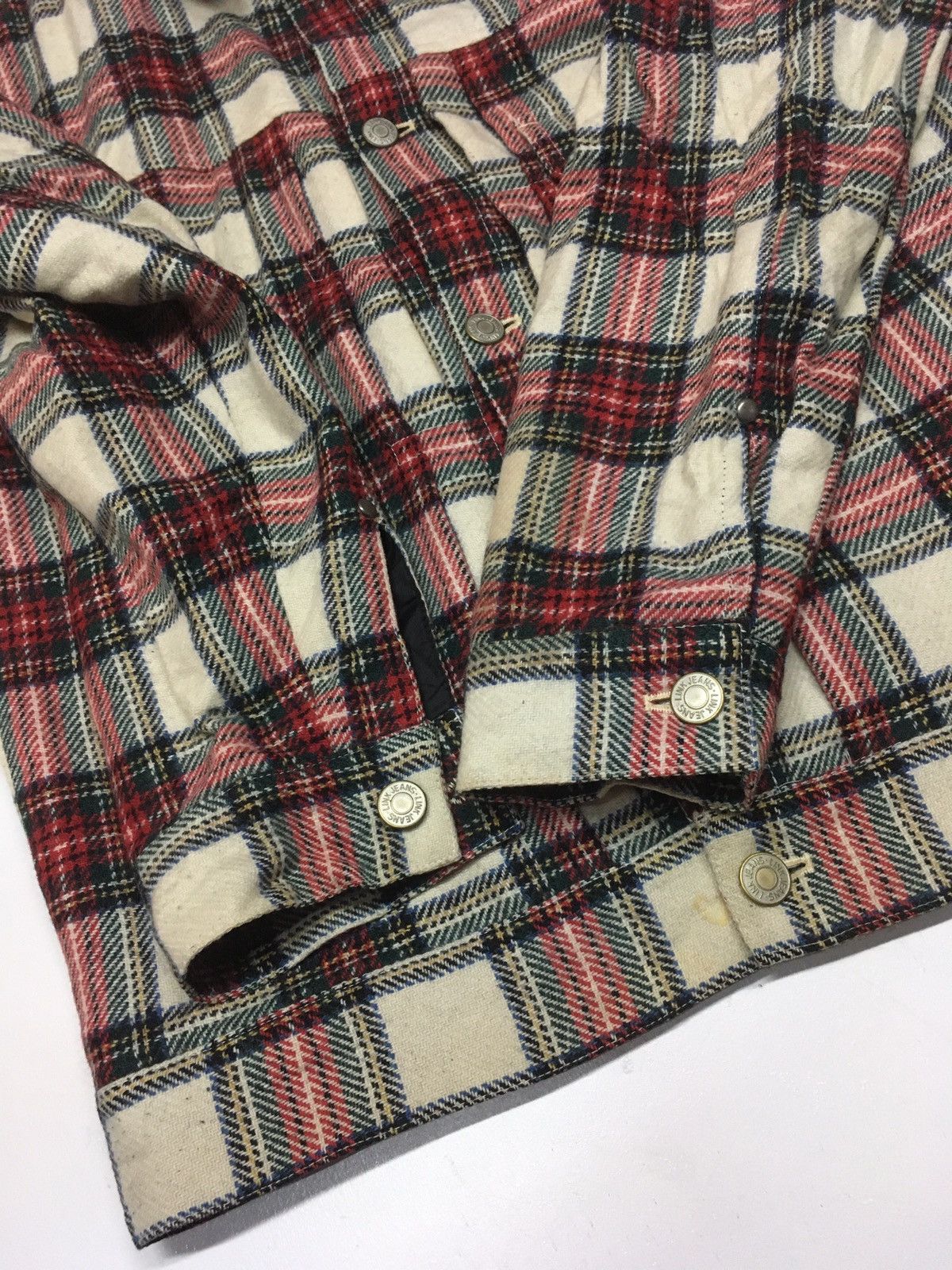 Japanese Brand × Vintage Vintage power to thepeople flannel shirt plaid cheked Size US M / EU 48-50 / 2 - 6 Thumbnail