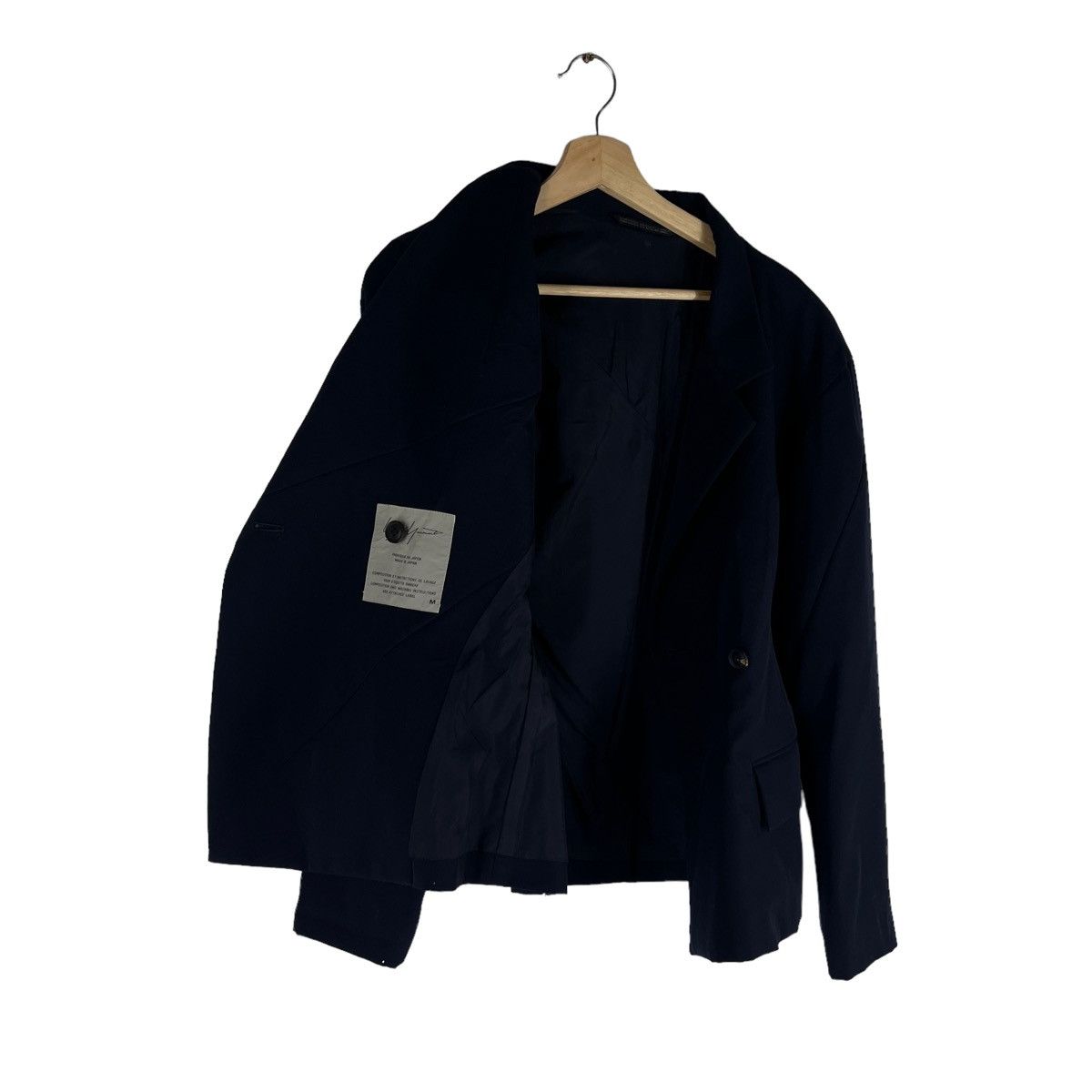 Yohji Yamamoto YOHJI YAMAMOTO SIGNATURE DOUBLE BREAST CROPPED JACKET Size M / US 6-8 / IT 42-44 - 11 Thumbnail