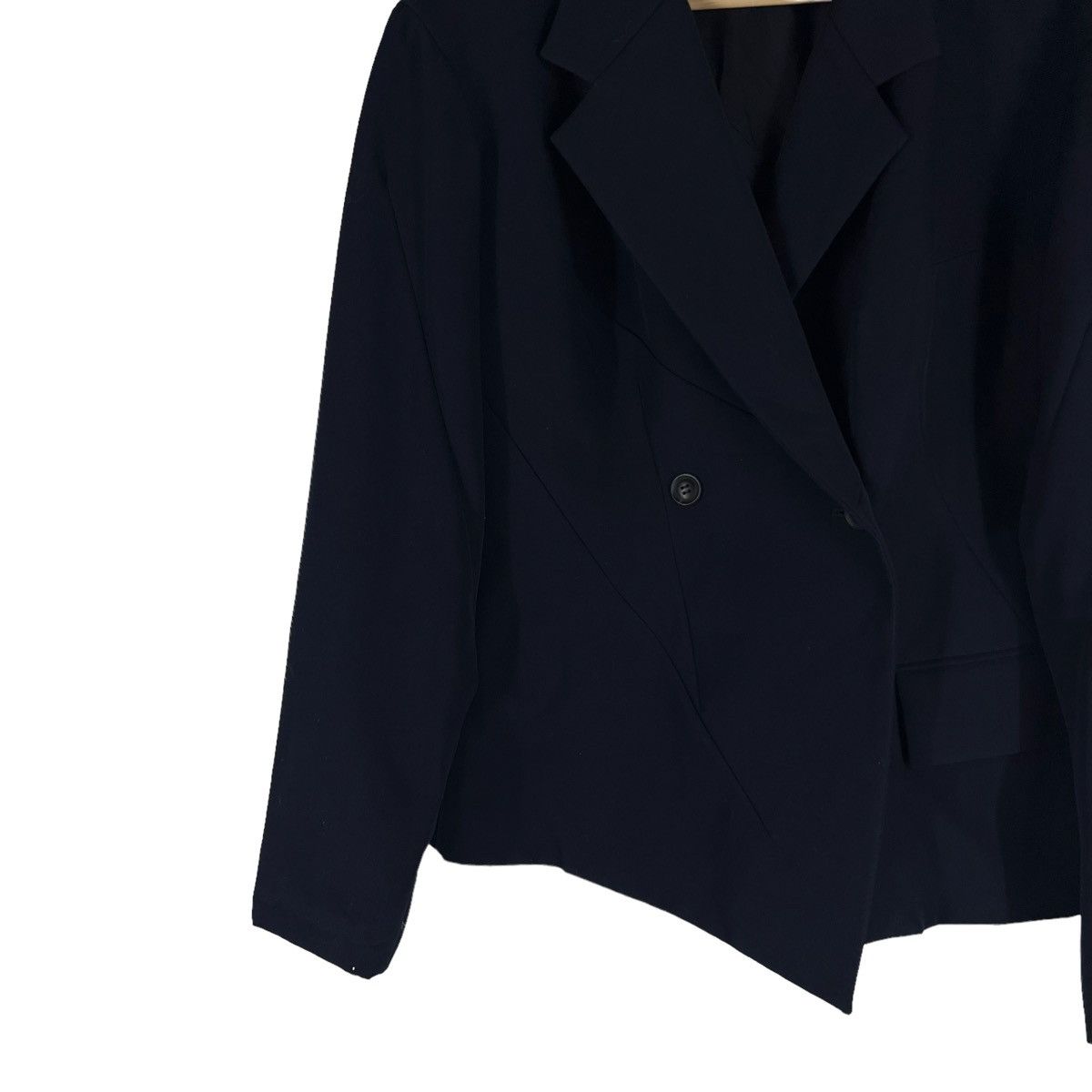 Yohji Yamamoto YOHJI YAMAMOTO SIGNATURE DOUBLE BREAST CROPPED JACKET Size M / US 6-8 / IT 42-44 - 3 Thumbnail