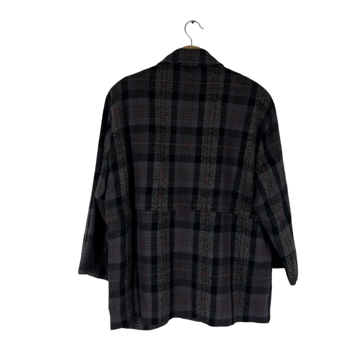 Japanese Brand VINTAGE PARIADE JAPAN MADE TARTAN DESIGN JACKET ISSEY MIYAKE Size US M / EU 48-50 / 2 - 7 Thumbnail