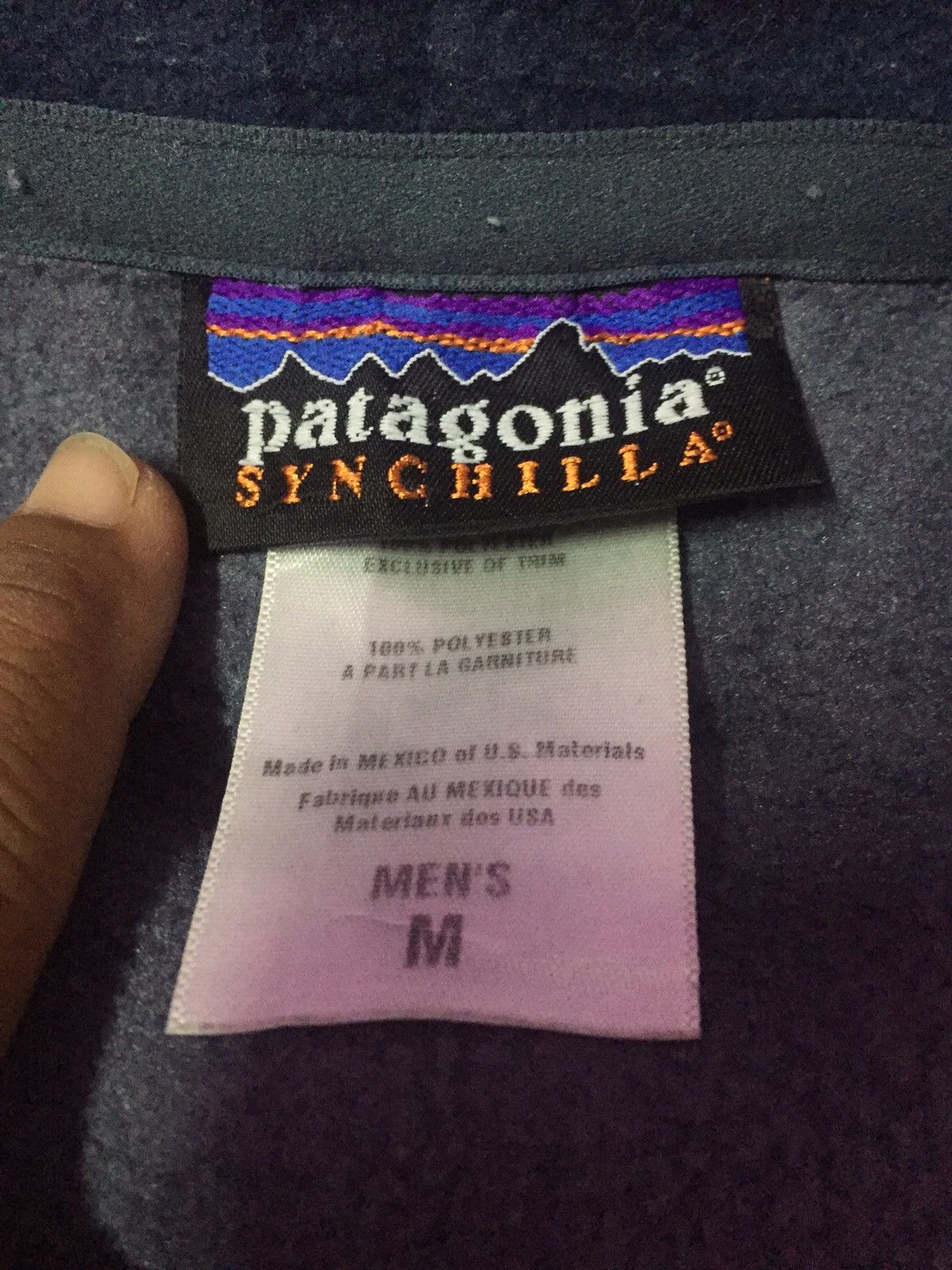 Patagonia Vintage Patagonia Synchilla Fleece Size M Size 38R - 4 Thumbnail