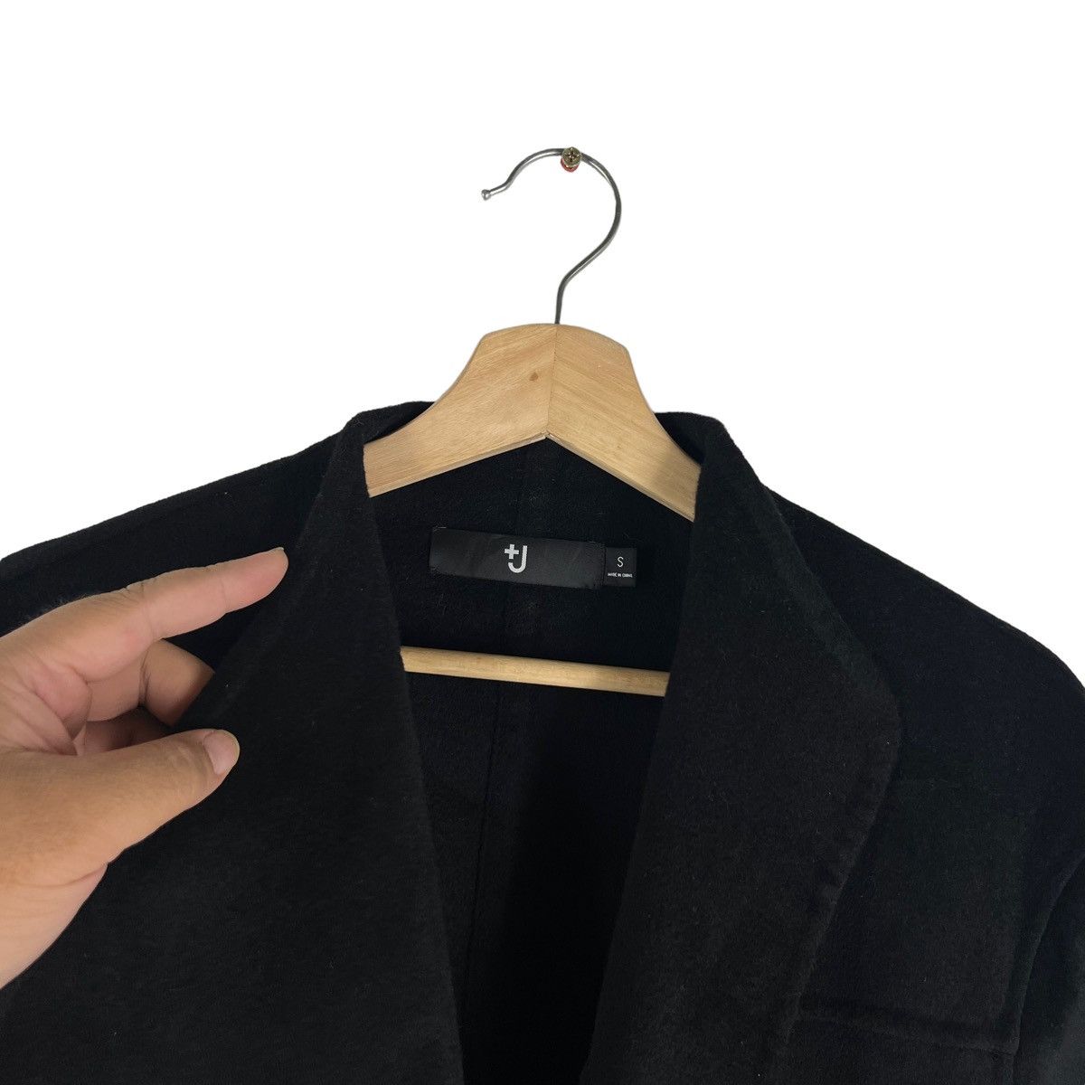 Jil Sander J+ BY JILL SANDER WOOL JACKET ICONIC BLACK Size US S / EU 44-46 / 1 - 6 Thumbnail